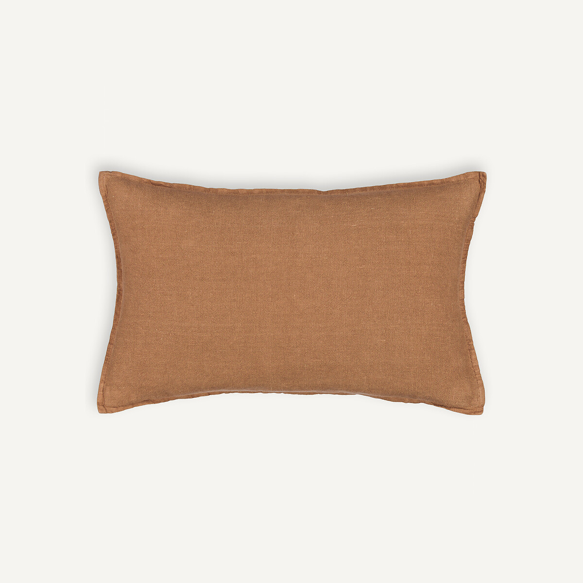 Housse de coussin lin épais, Boreo terre brûlée, AM.PM