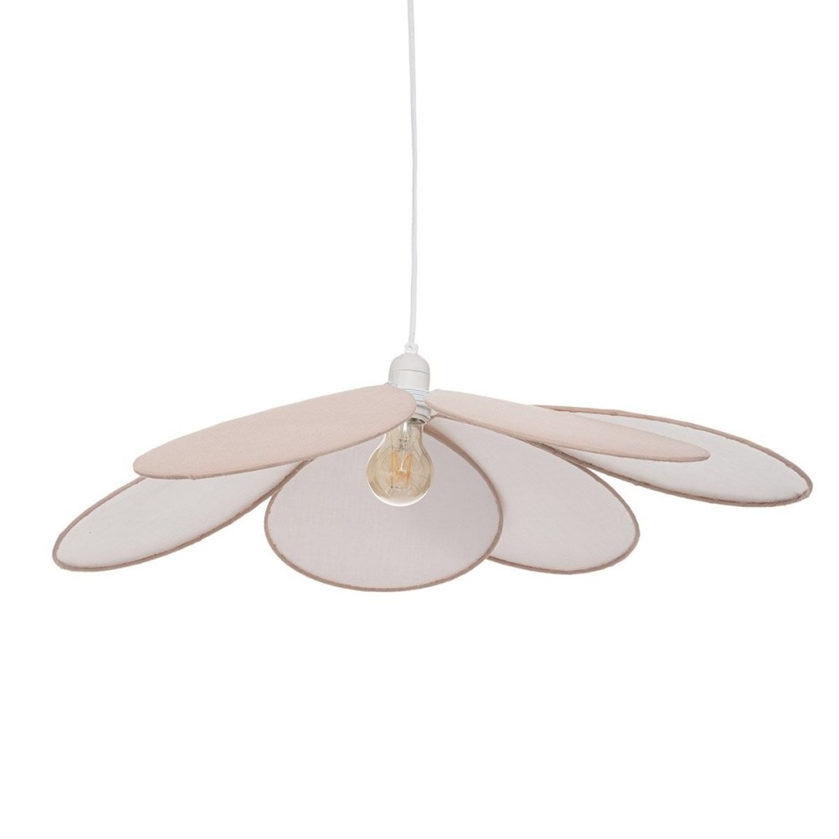 Suspension Pétale Rose D64 rose, ATMOSPHERA