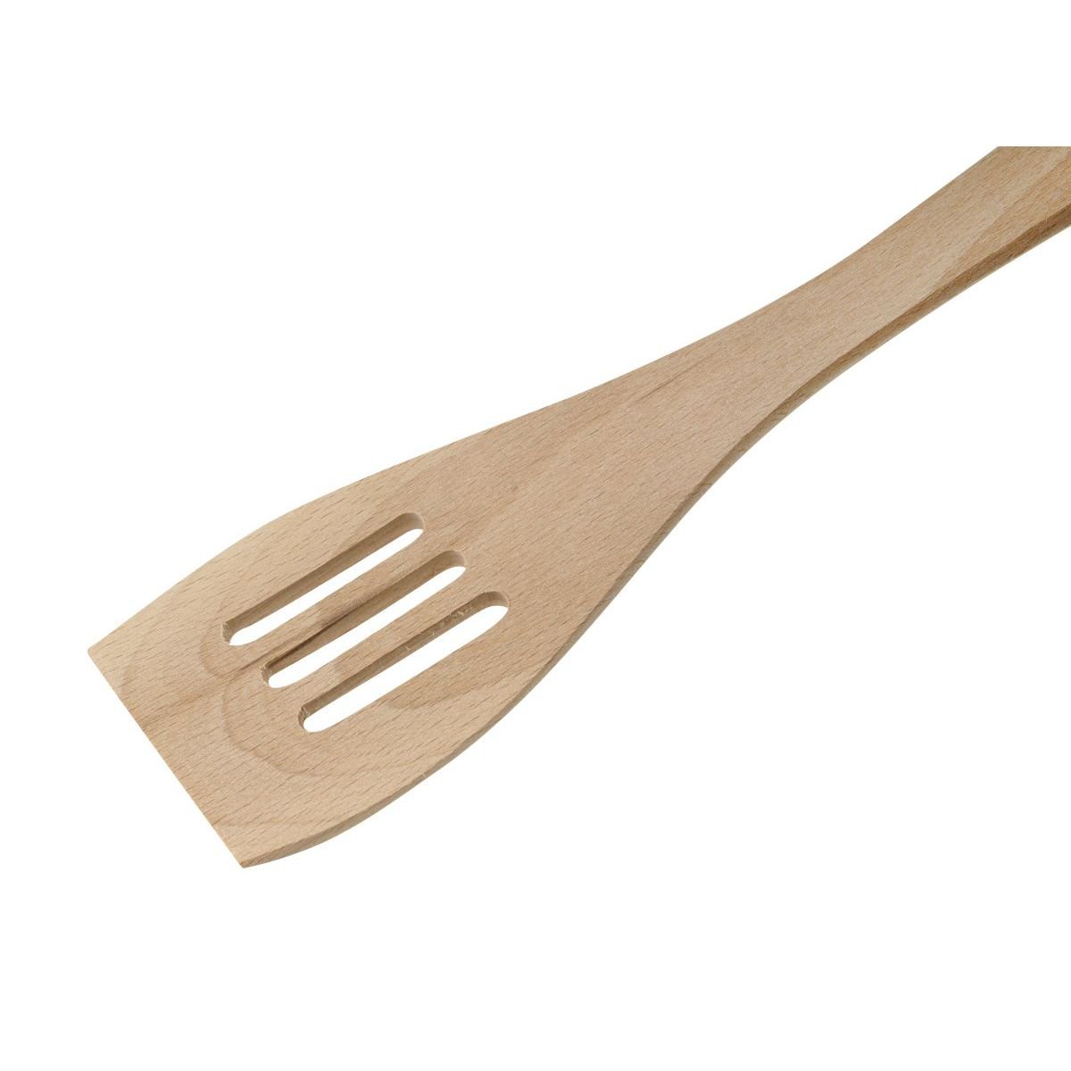 Set de 2 ustensiles de cuisine spatule en bois NATURE bois brun, FACKELMANN