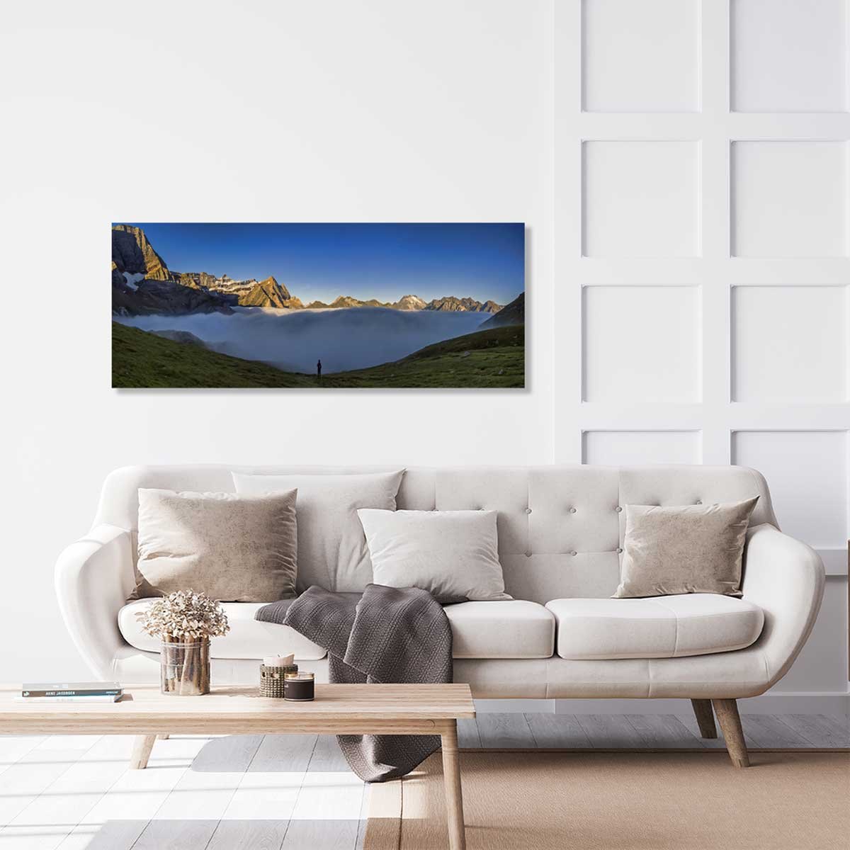 Tableau le mont perdu pyrénées tableau alu dibond, HEXOA