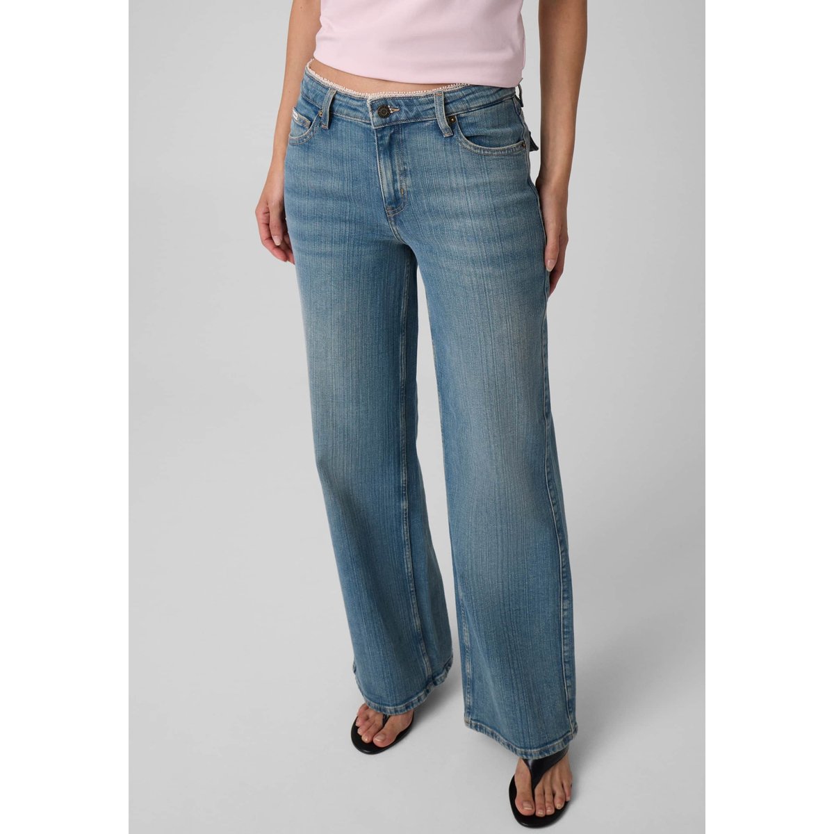 G11 Jeans Wide-Leg bleu, GUESS JEANS