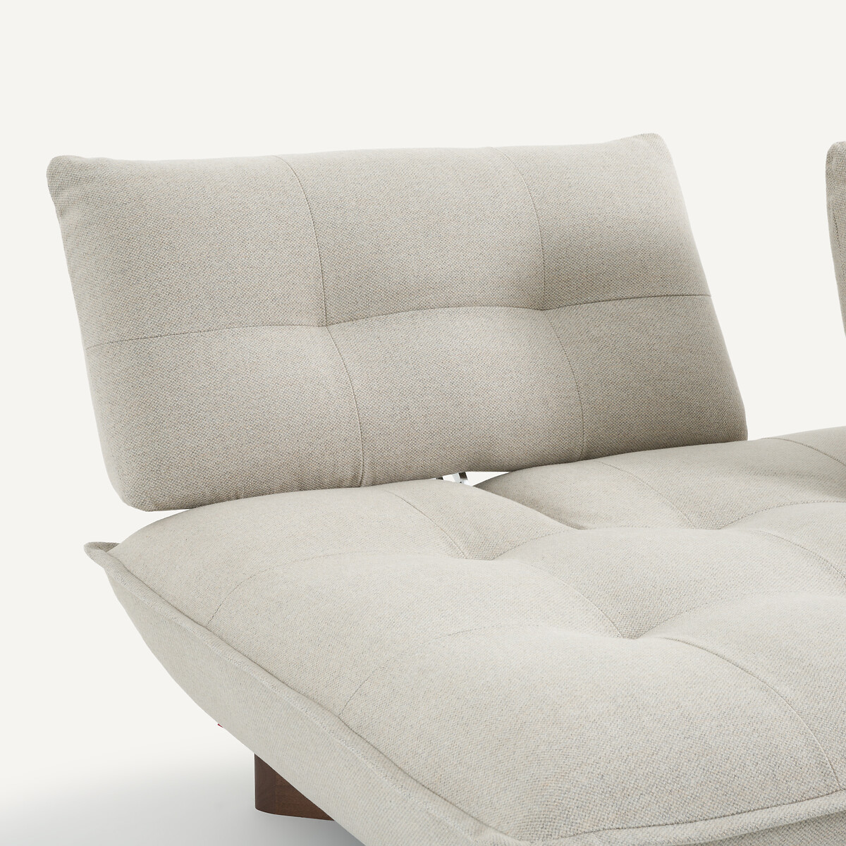 Banco modular en tweed, KAORI natural/gris claro, AM.PM