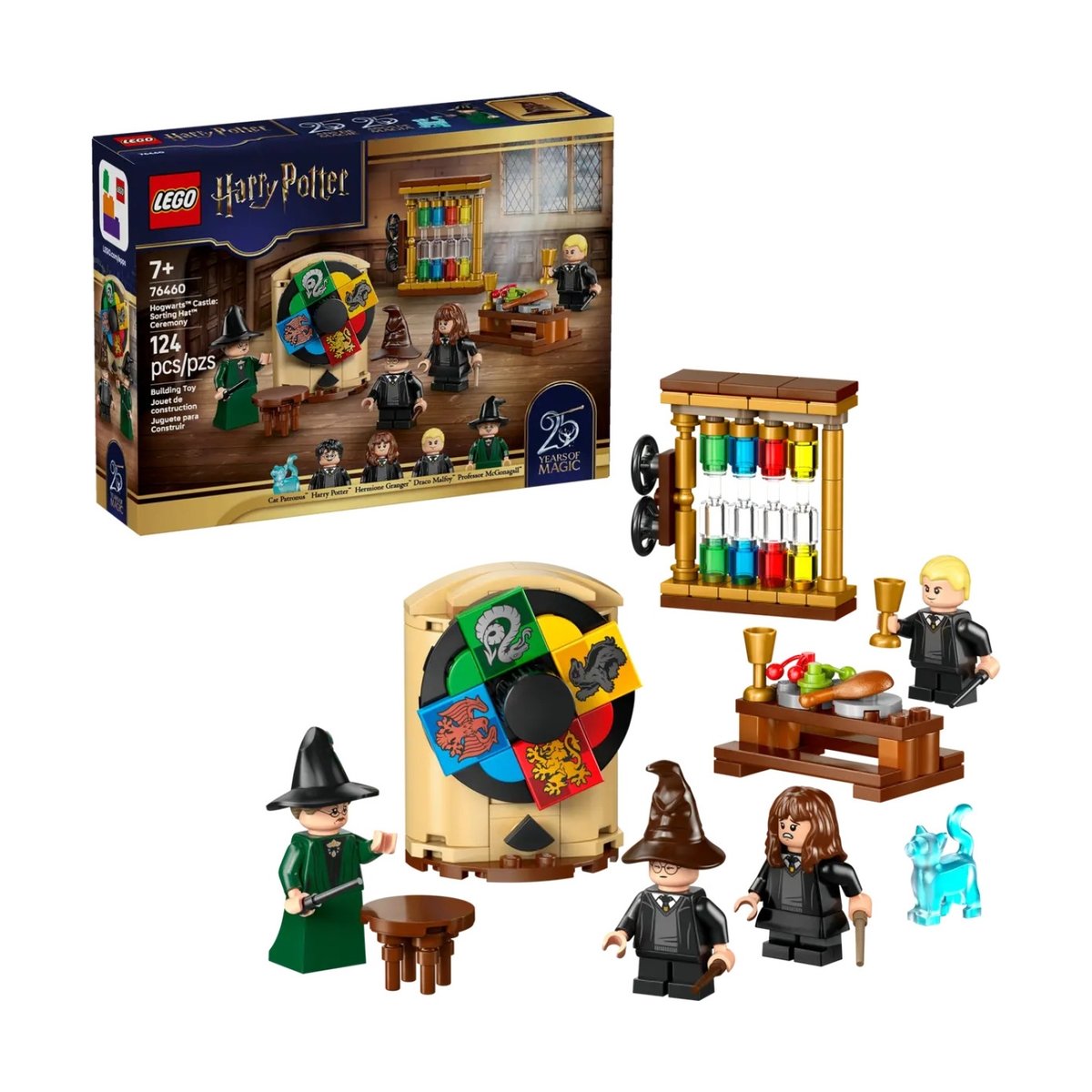 Harry Potter La cérémonie du Choixpeau magique multicolore, LEGO