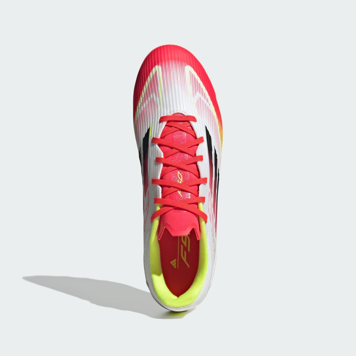 Chaussure F50 League Terrain synthétique cloud white / core black / solar yellow, adidas Performance