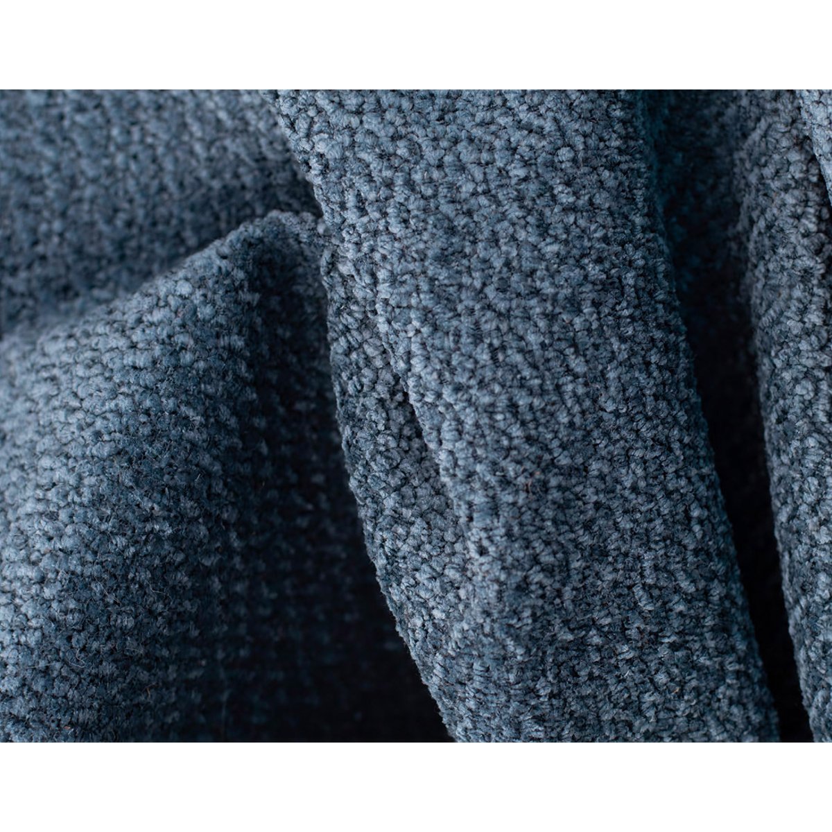 Canapé d'Angle réversible 4 places - AVA bleu, BEST MOBILIER