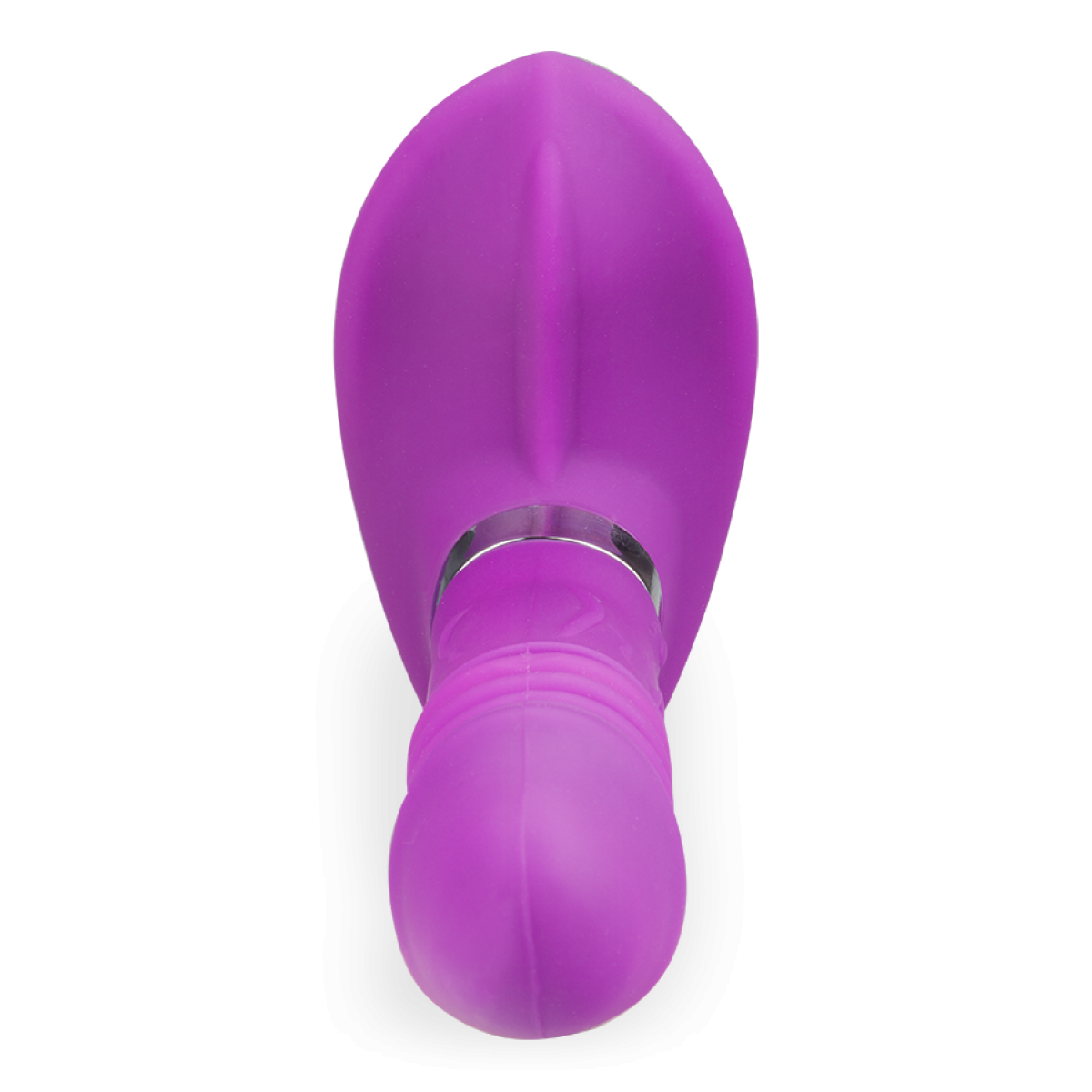 Vibromasseur et va-et-vient télécommandé Groova - Vibromasseur femme et couple violet, LOVE AND VIBES