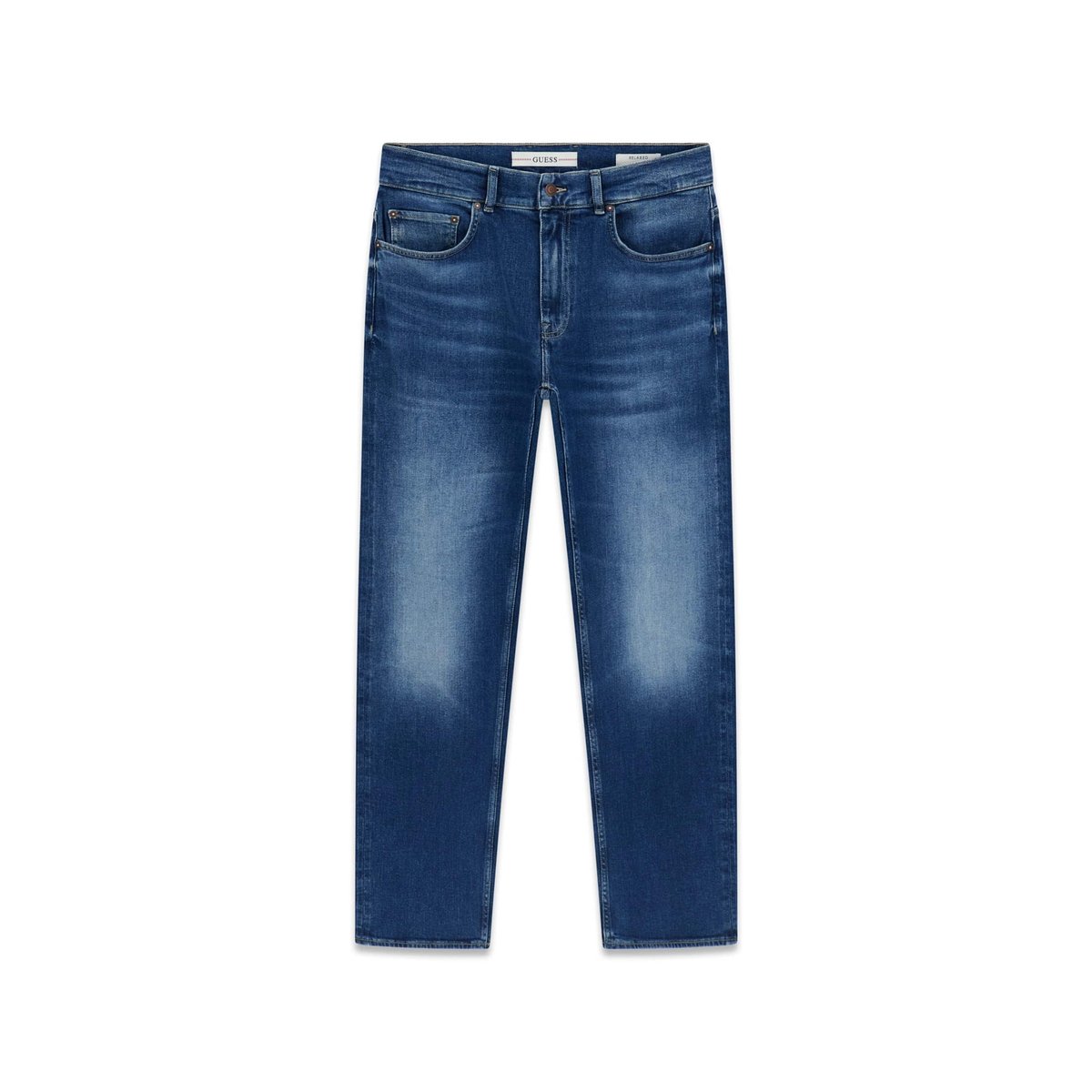 Jean Droit Damon bleu, GUESS