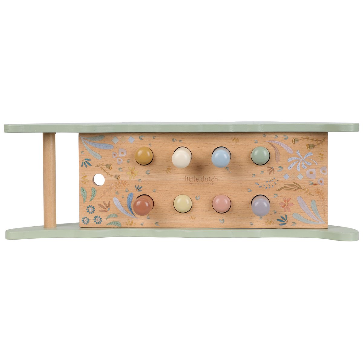 Banc à marteler vert, multicolore, LITTLE DUTCH