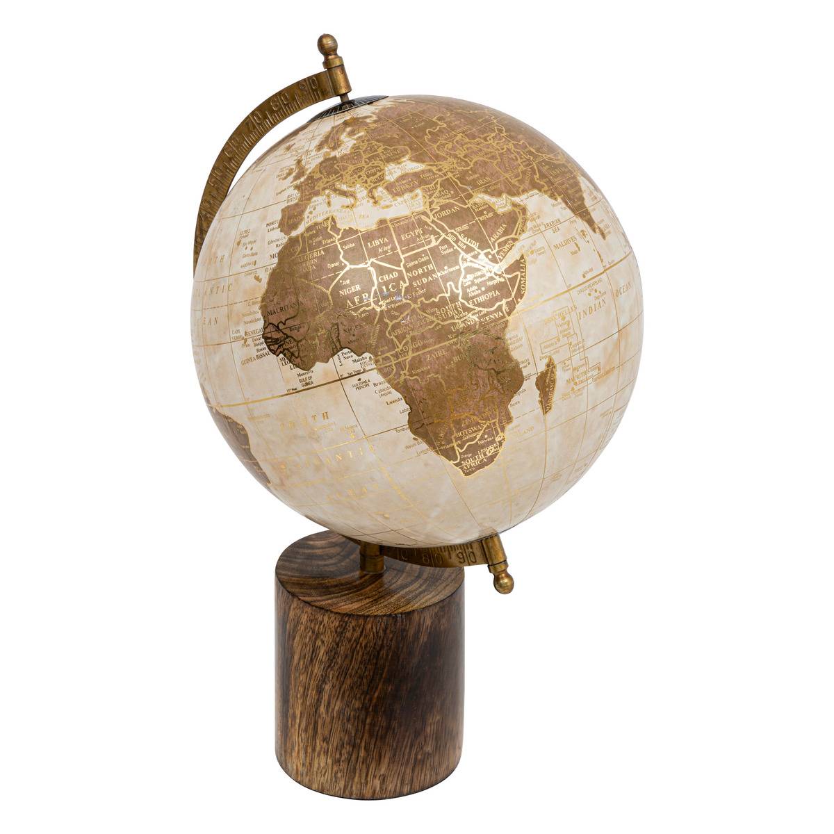 Globe déco BE VINTAGE multicolore, ATMOSPHERA