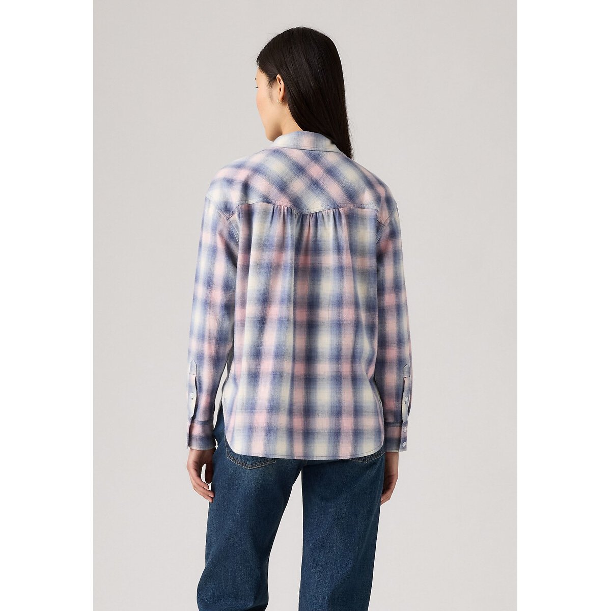 Flannel Shirt blue/pink checks, LEVI'S