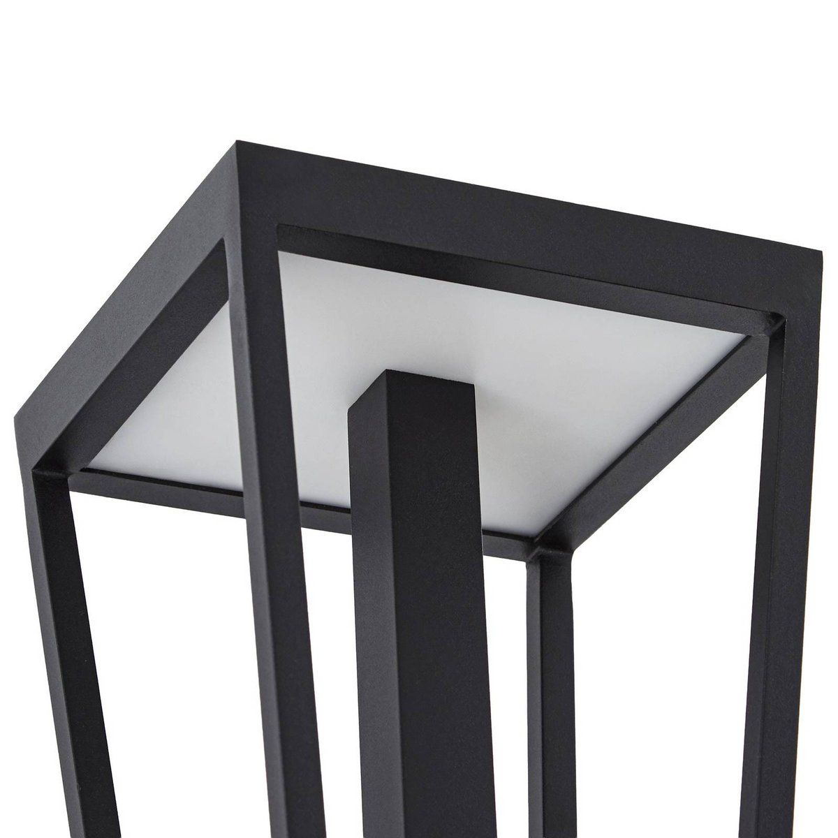 Applique extérieure en métal moderneLED noir, blanc, LUCANDE