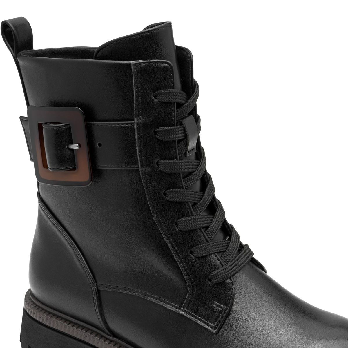 Bottine talon bloc noir nappa, MARCO TOZZI