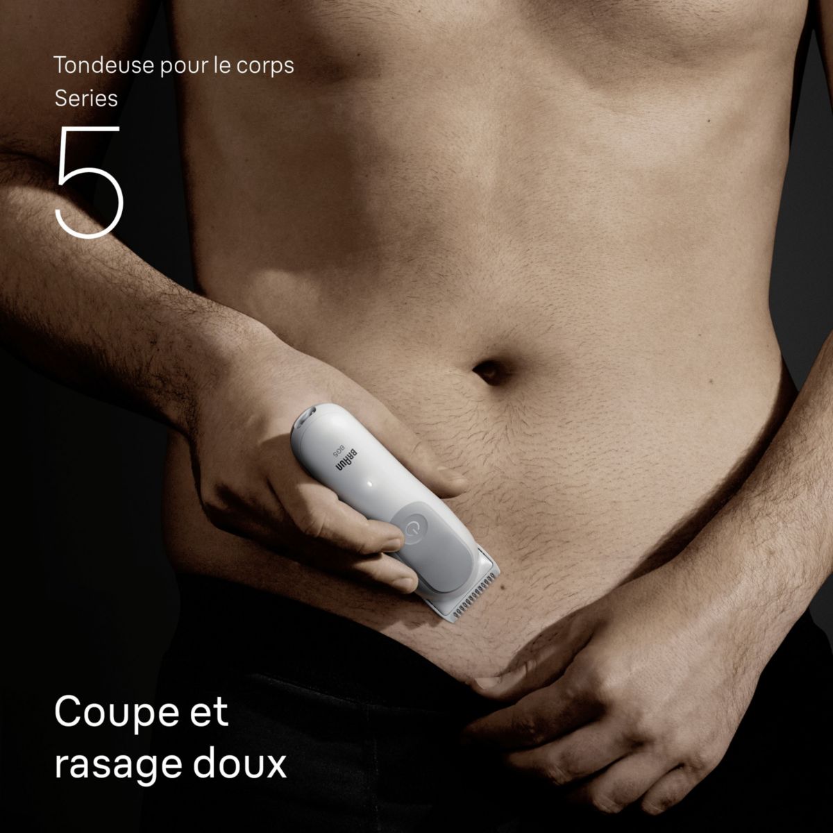 Tondeuse corps BG5550 couleur unique, BRAUN