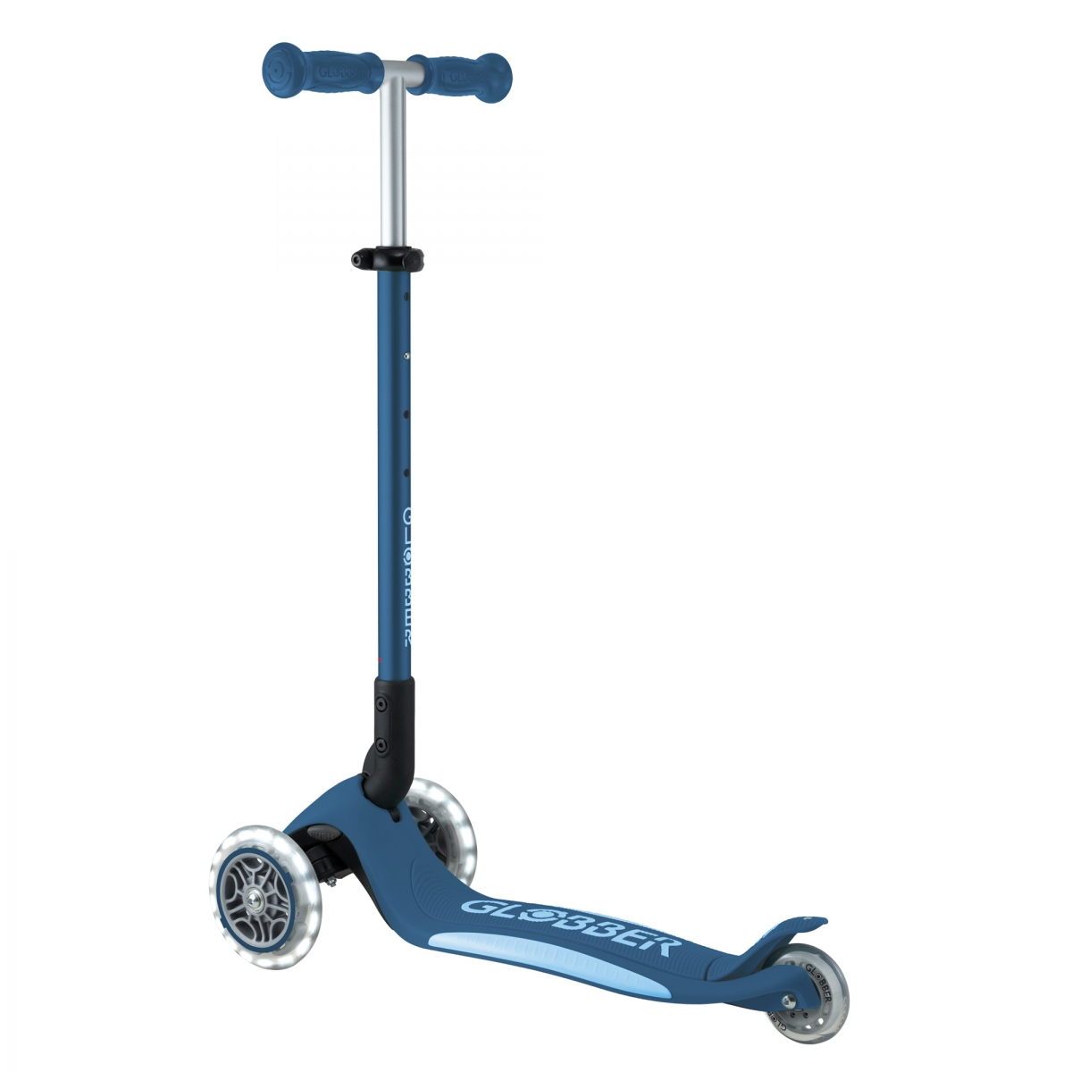 Trottinette ELITE LIGHTS bleu pétrole, GLOBBER