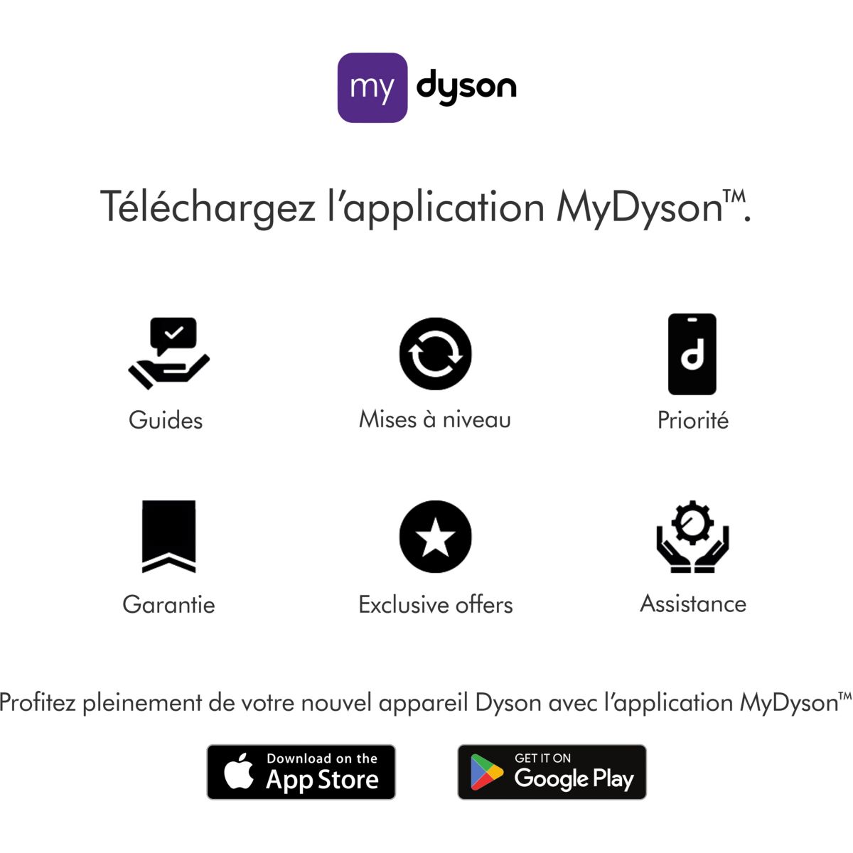 Aspirateur balai PencilVac Fluffycones couleur unique, DYSON