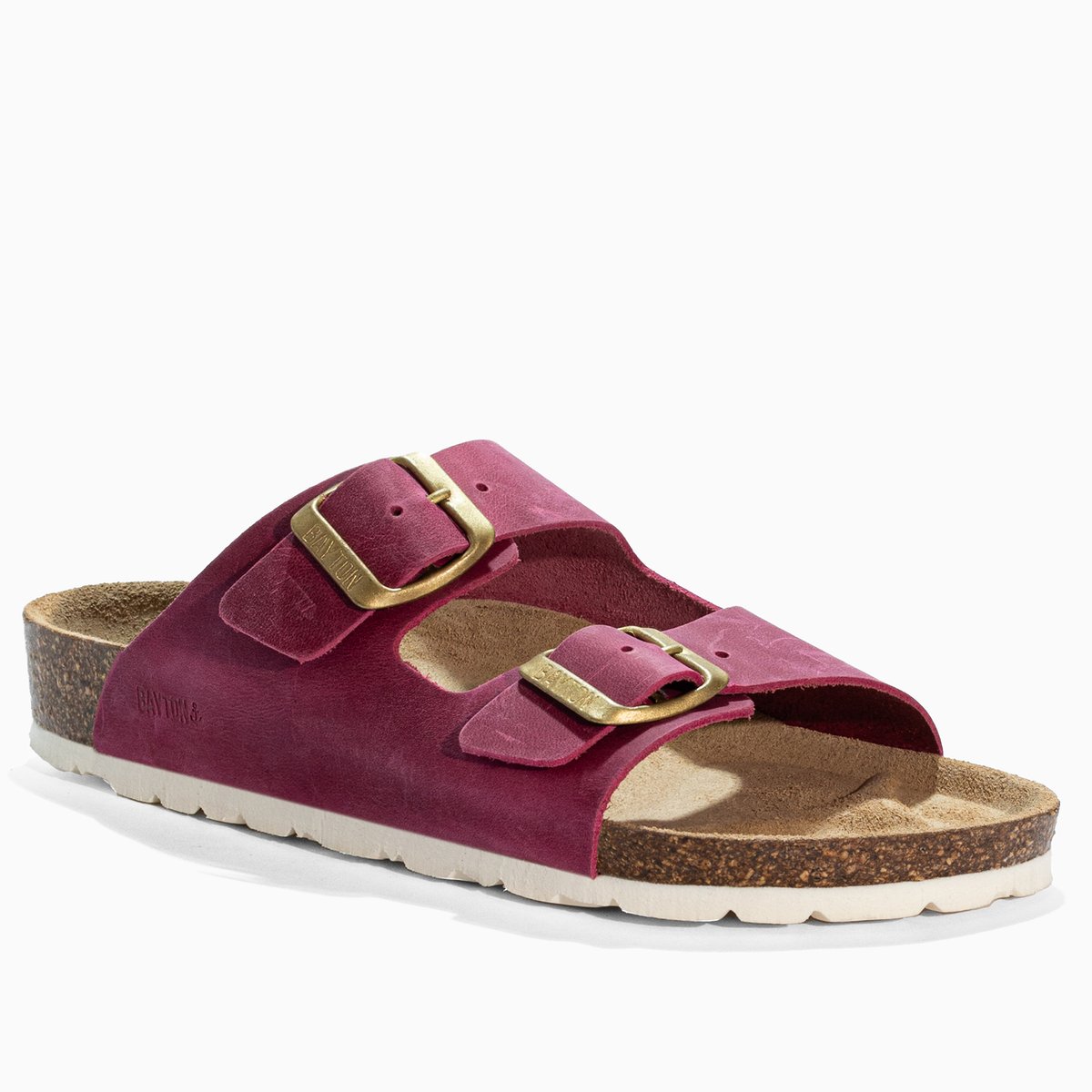 Sandales en cuir ATLAS pink, BAYTON