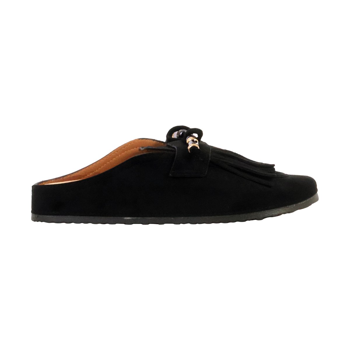 Mules Plates à Enfiler noir, ENZA NUCCI