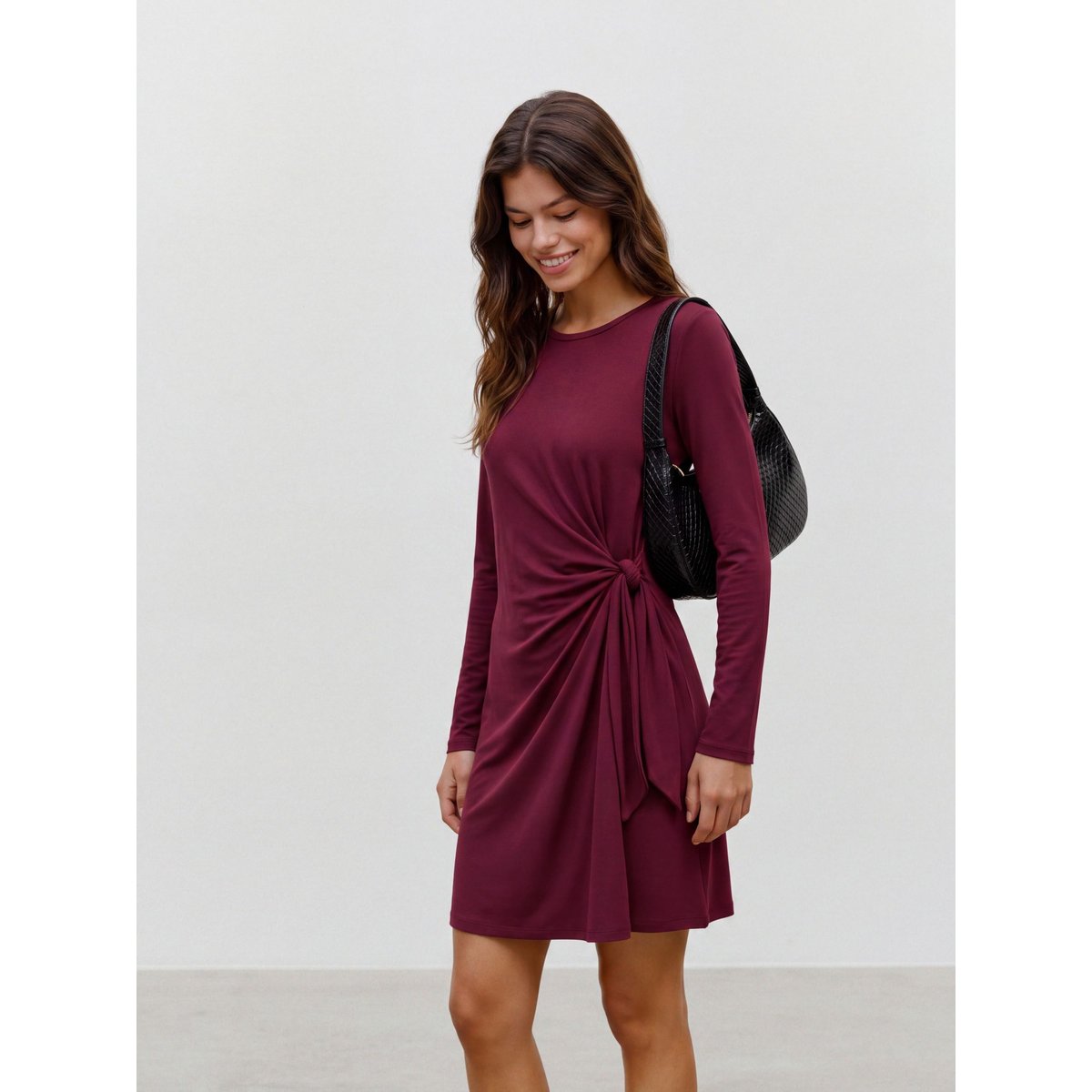 Robe windsor wine, VERO MODA