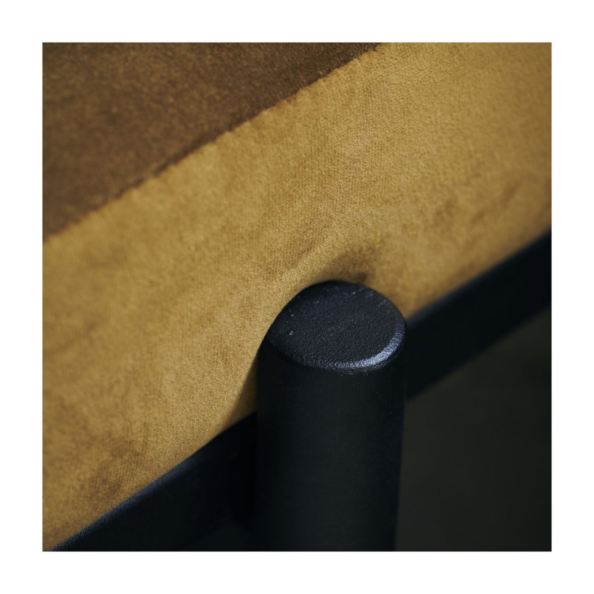 Banc assise velours Lao olive foncé, HOUSE DOCTOR