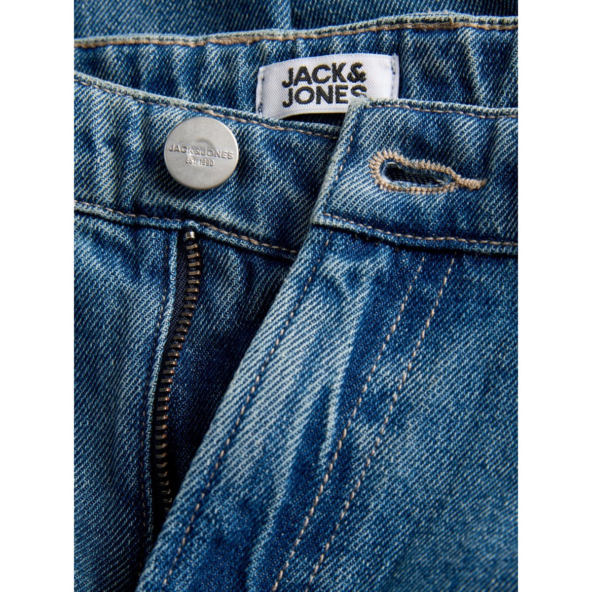 Jean Baggy Fit blue denim, JACK & JONES JUNIOR