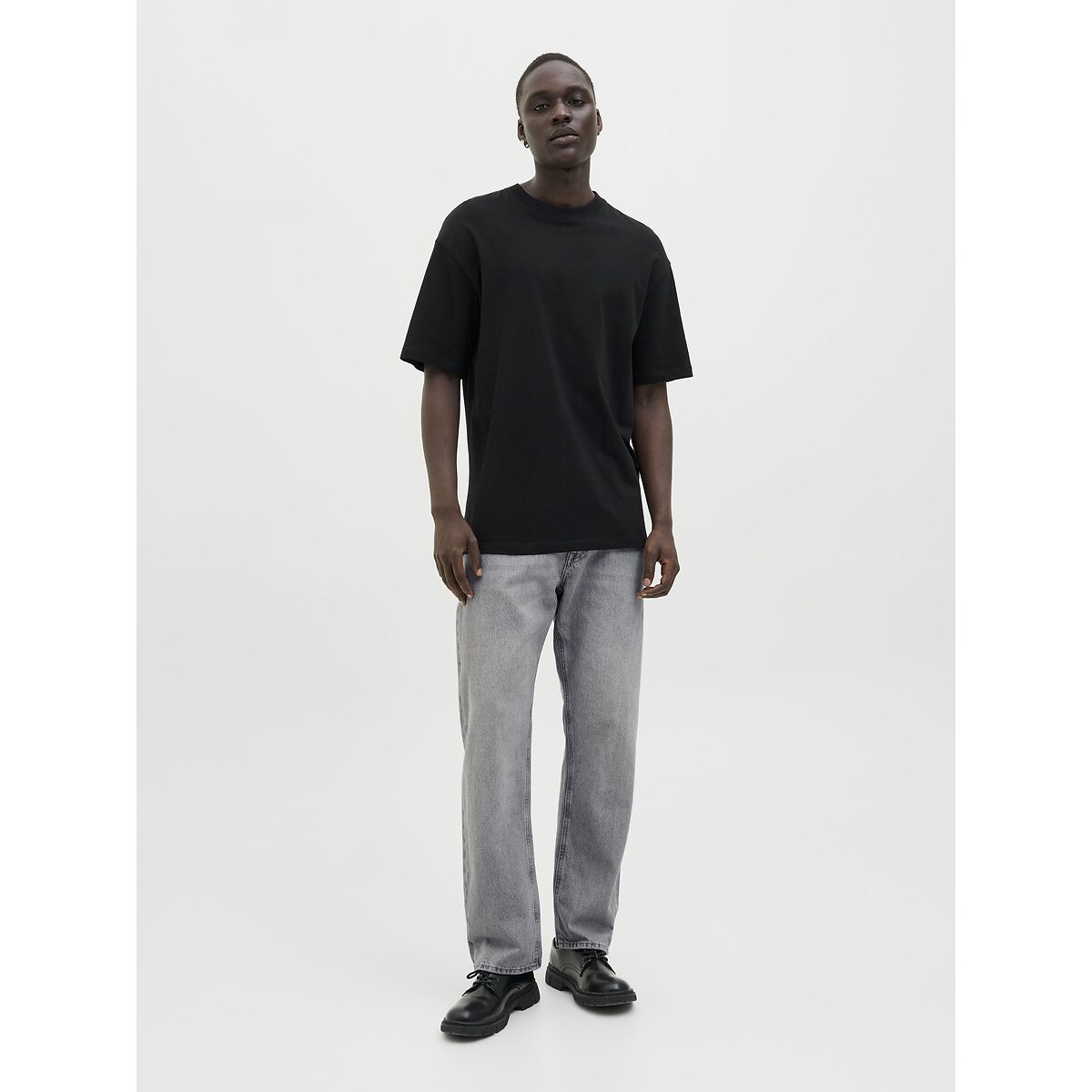Jean droit, CHRIS denim gris, JACK & JONES