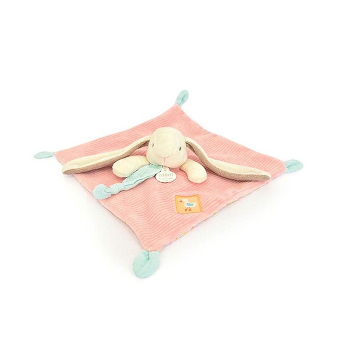 Doudou plat rose, DOUDOU ET COMPAGNIE
