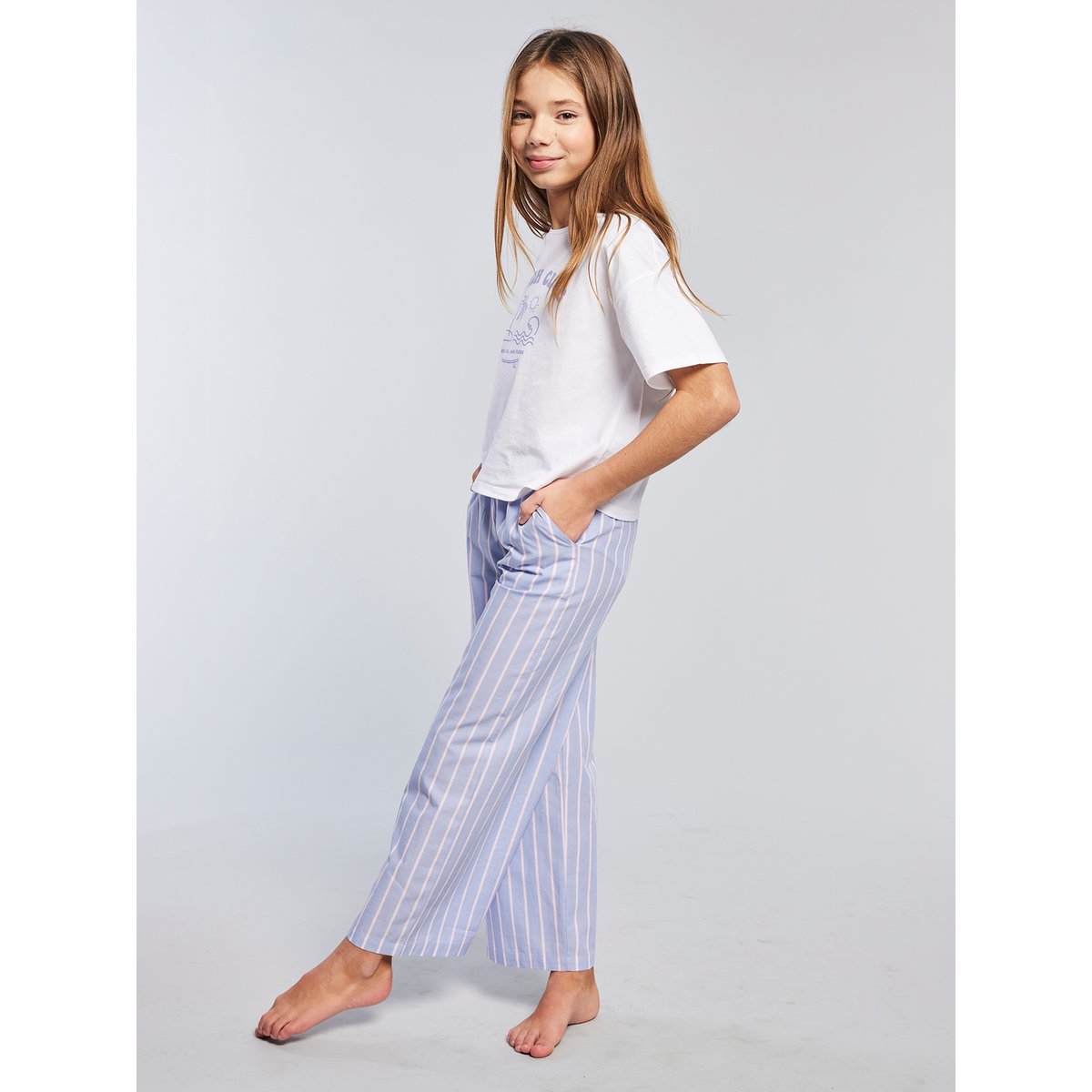 Lot de 2 pyjamas bleu, JONEN