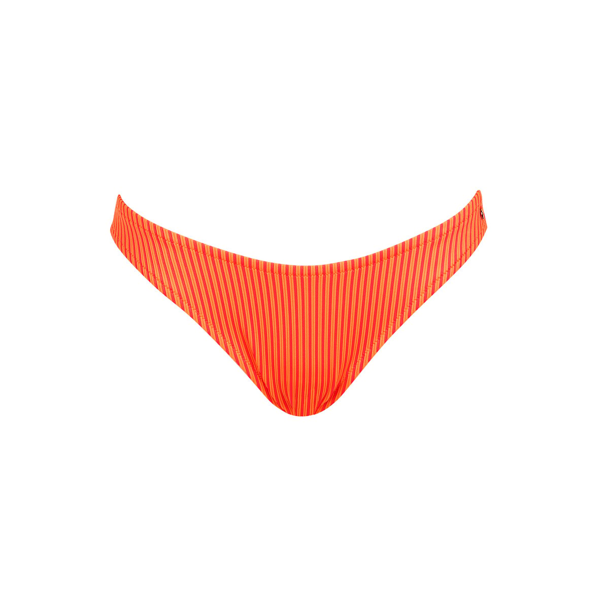 Bas maillot slip de bain échancré taille basse Malawi orange, LISCA