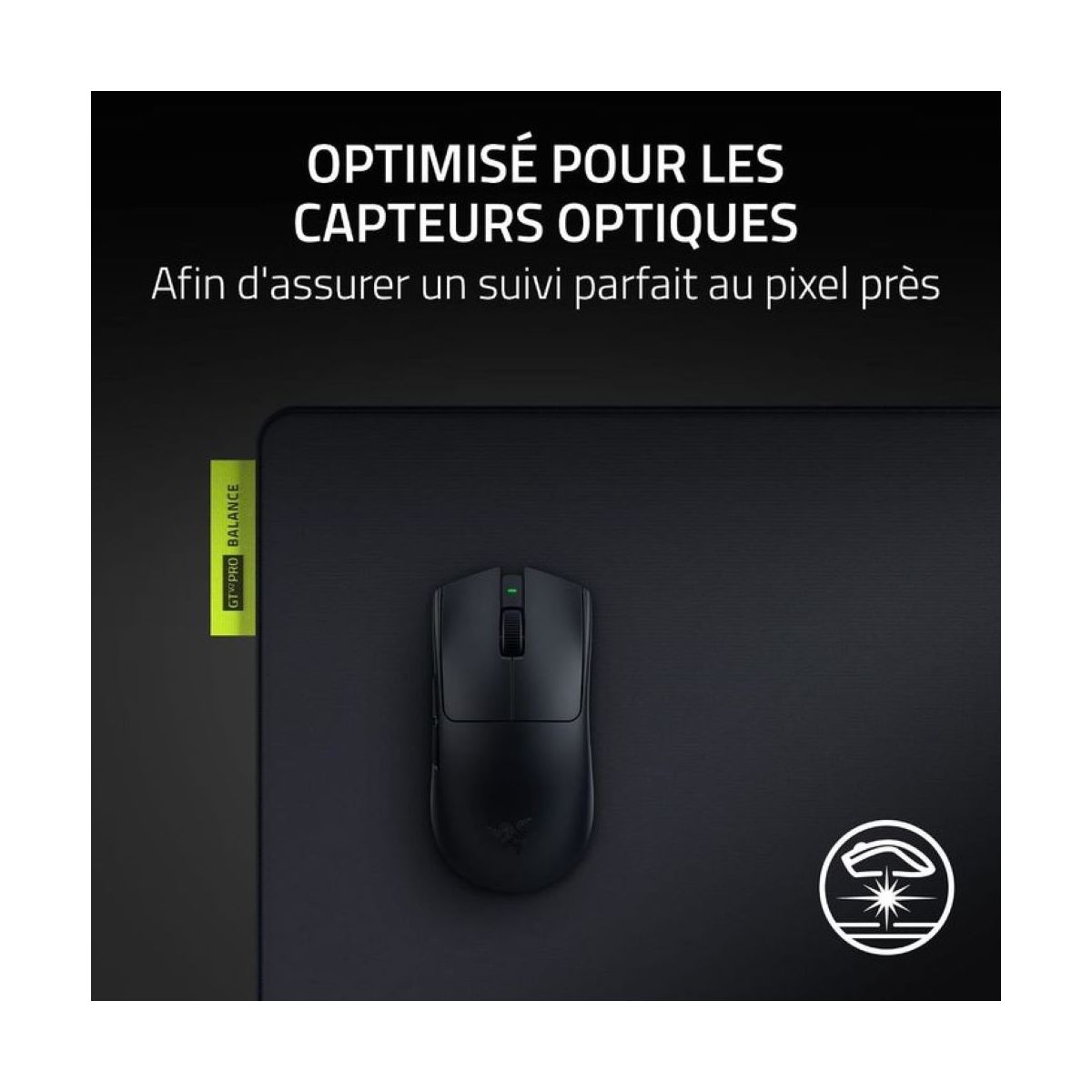 Tapis de souris GIGANTUS V2 PRO L BALANCE couleur unique, RAZER