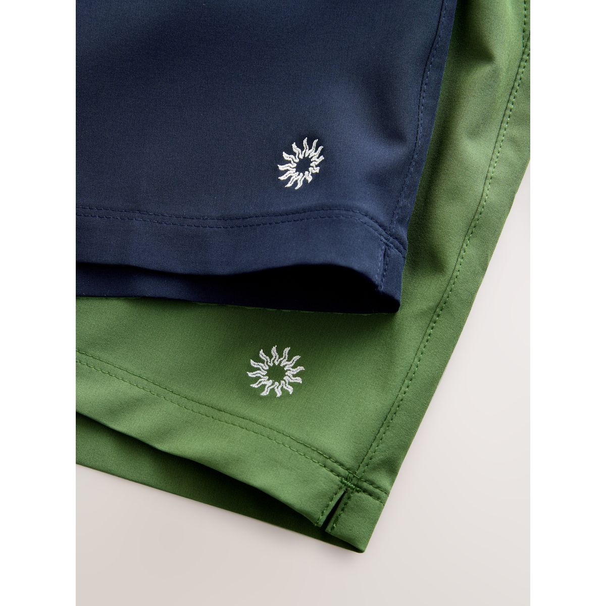 Short de bain motion-flex 5 pouces, lot 2 bleu marine/vert, NEXT