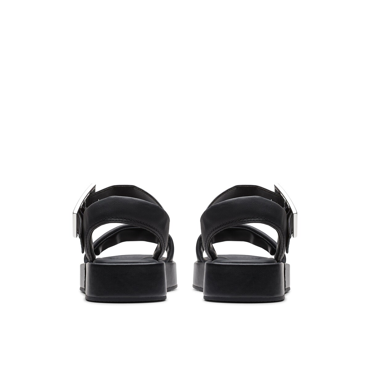 Sandales en cuir Alda Strap noir, CLARKS