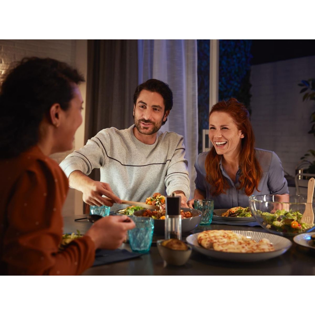 Ampoule LED connectée GU10 White&Color Ambiance couleur unique, PHILIPS HUE