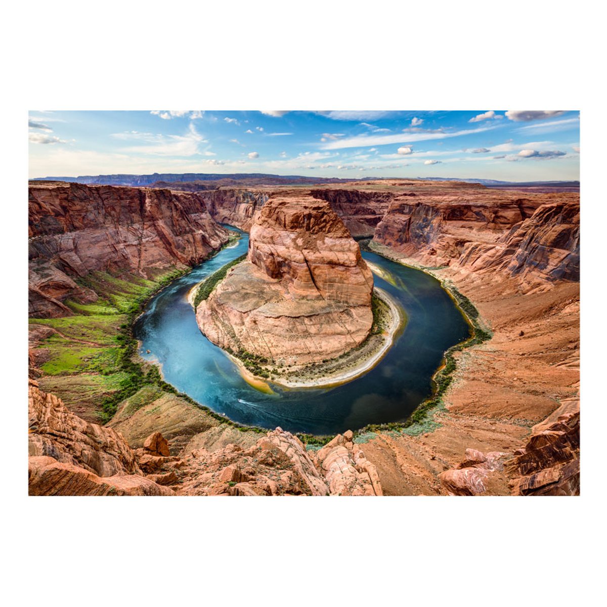 Papier peint intissé panoramique Paysage Grand Canyon Colorado bleu, EDEN