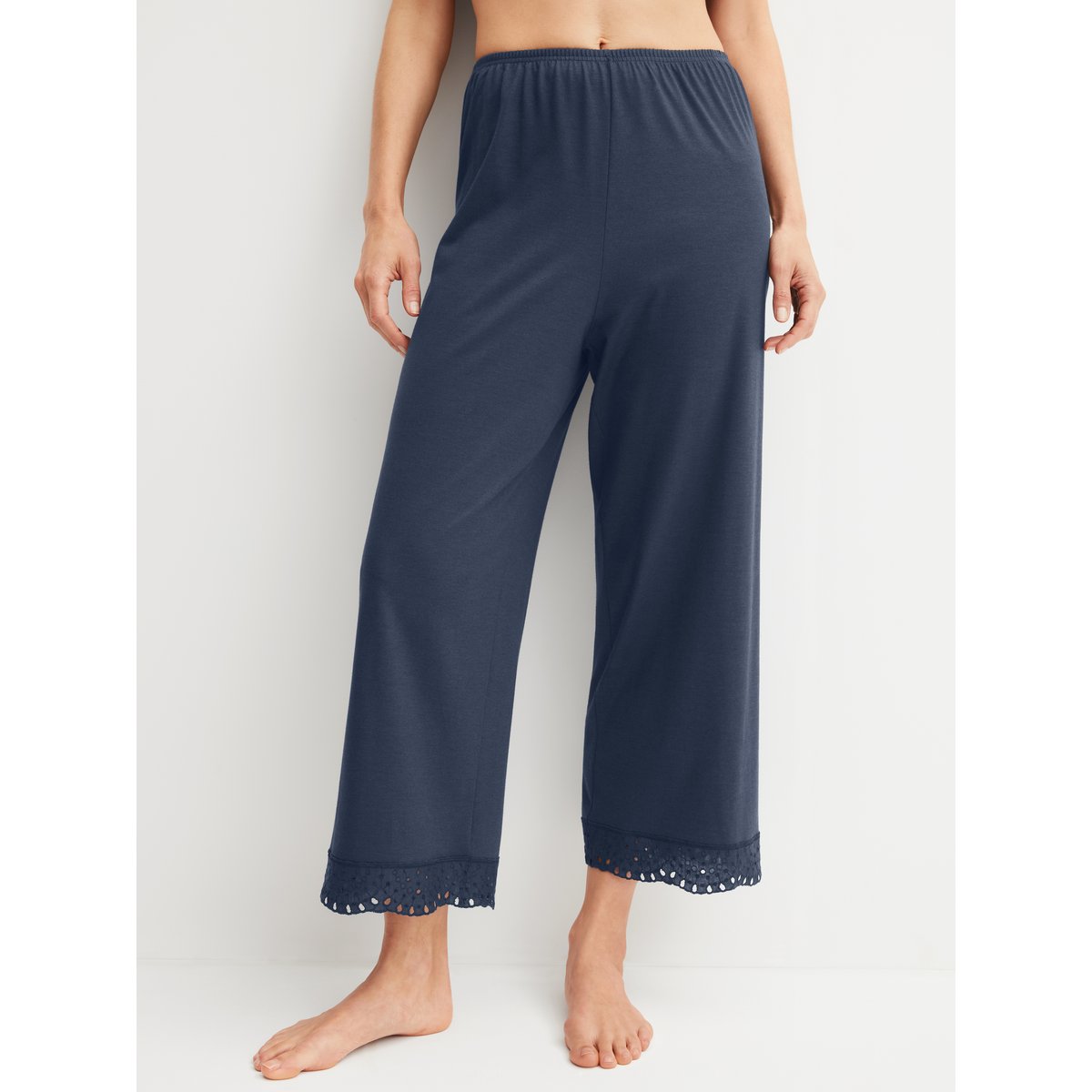 Pantalon de pyjama 7/8 Coton FAVOURITES TILES peacoat blue, CALIDA