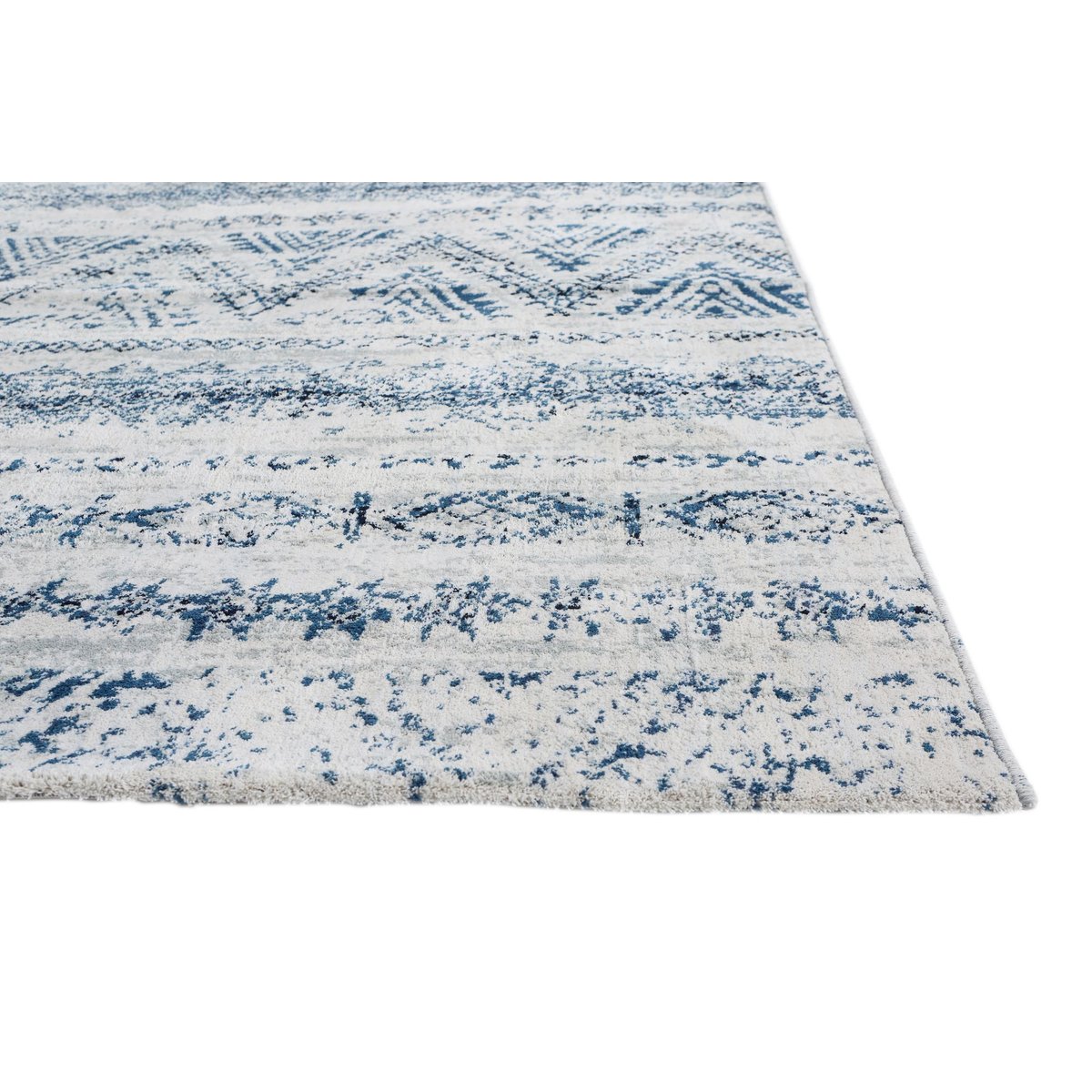 Tapis de salon tissé machine - ANNA MARIA bleu multi, GINO FALCONE
