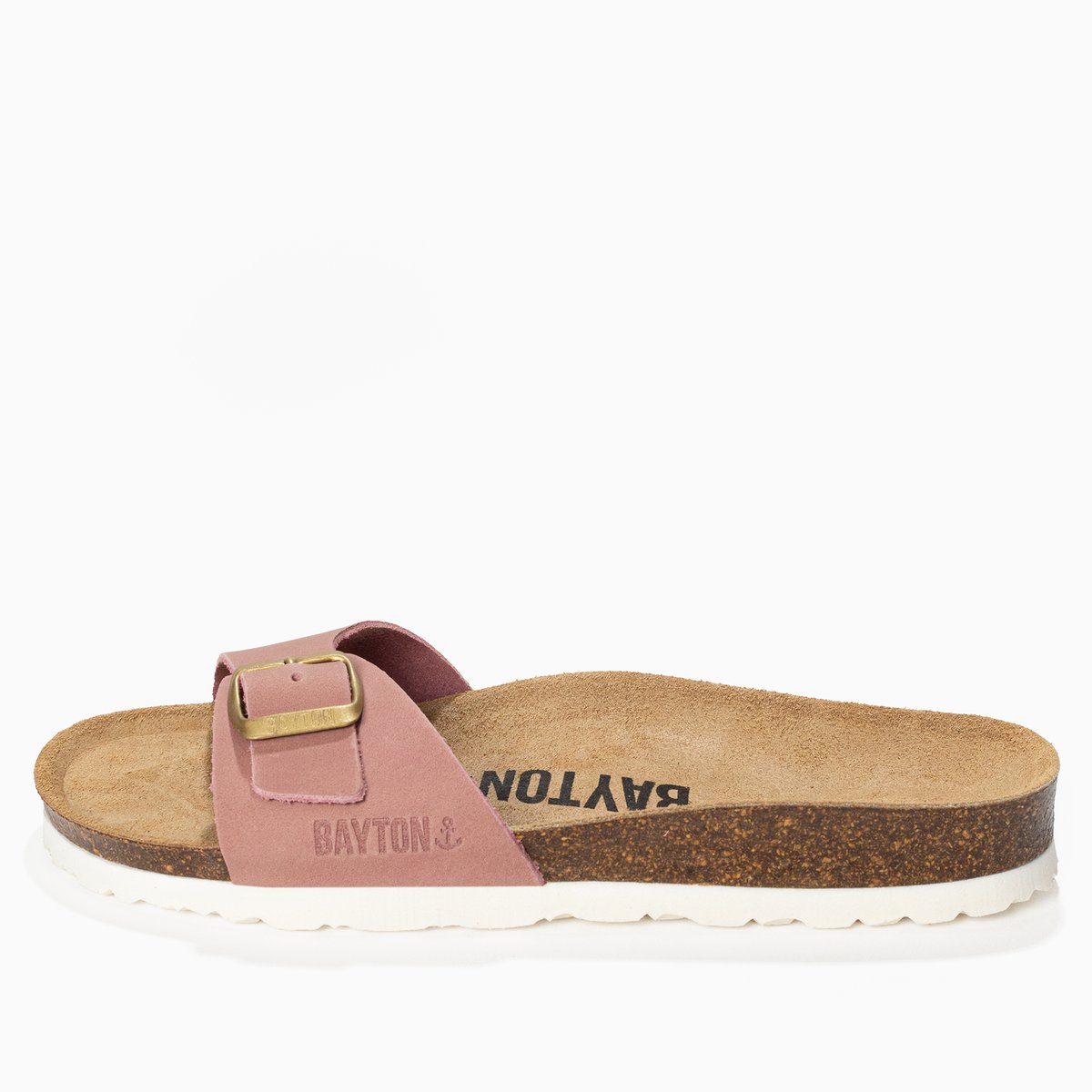 Sandales en cuir ZEPHYR rose, BAYTON