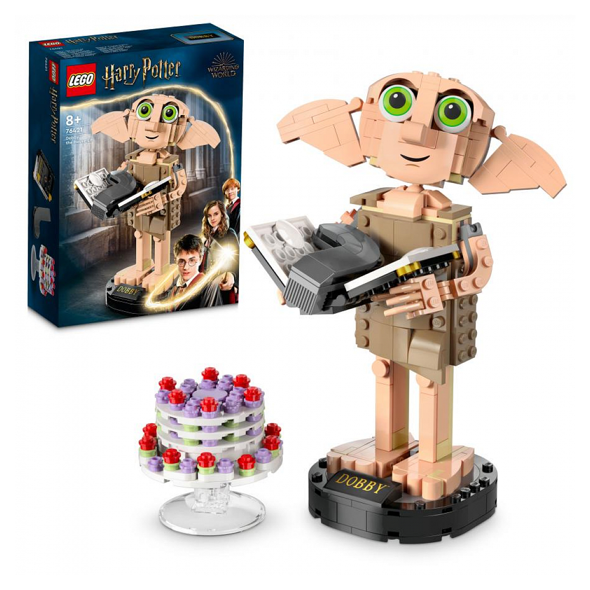 LEGO Harry Potter - Figurine Dobby l'Elfe de Maison - Modèle 76421 multicolore, LEGO