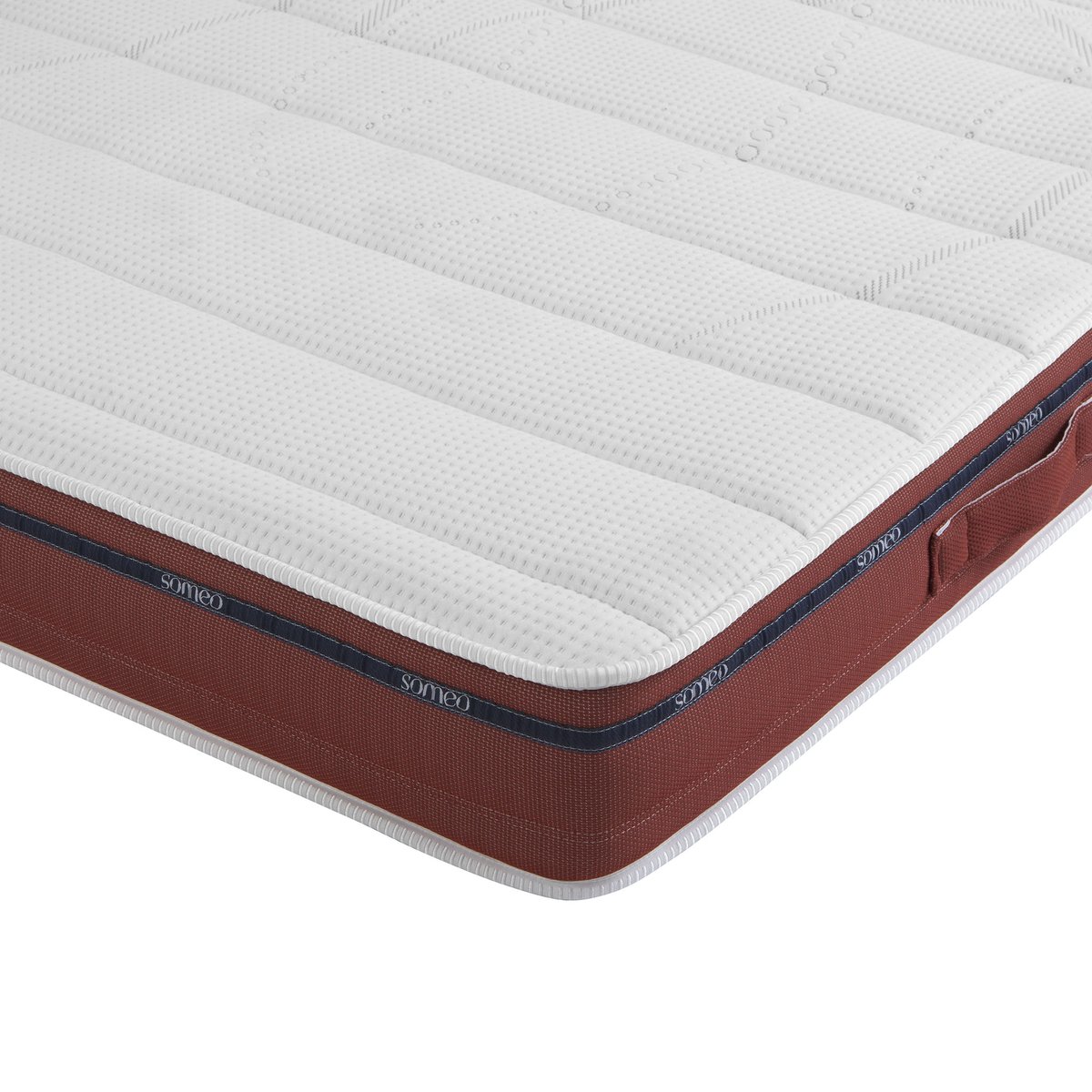 Matelas 100% latex Crépuscule 500 blanc, SOMEO