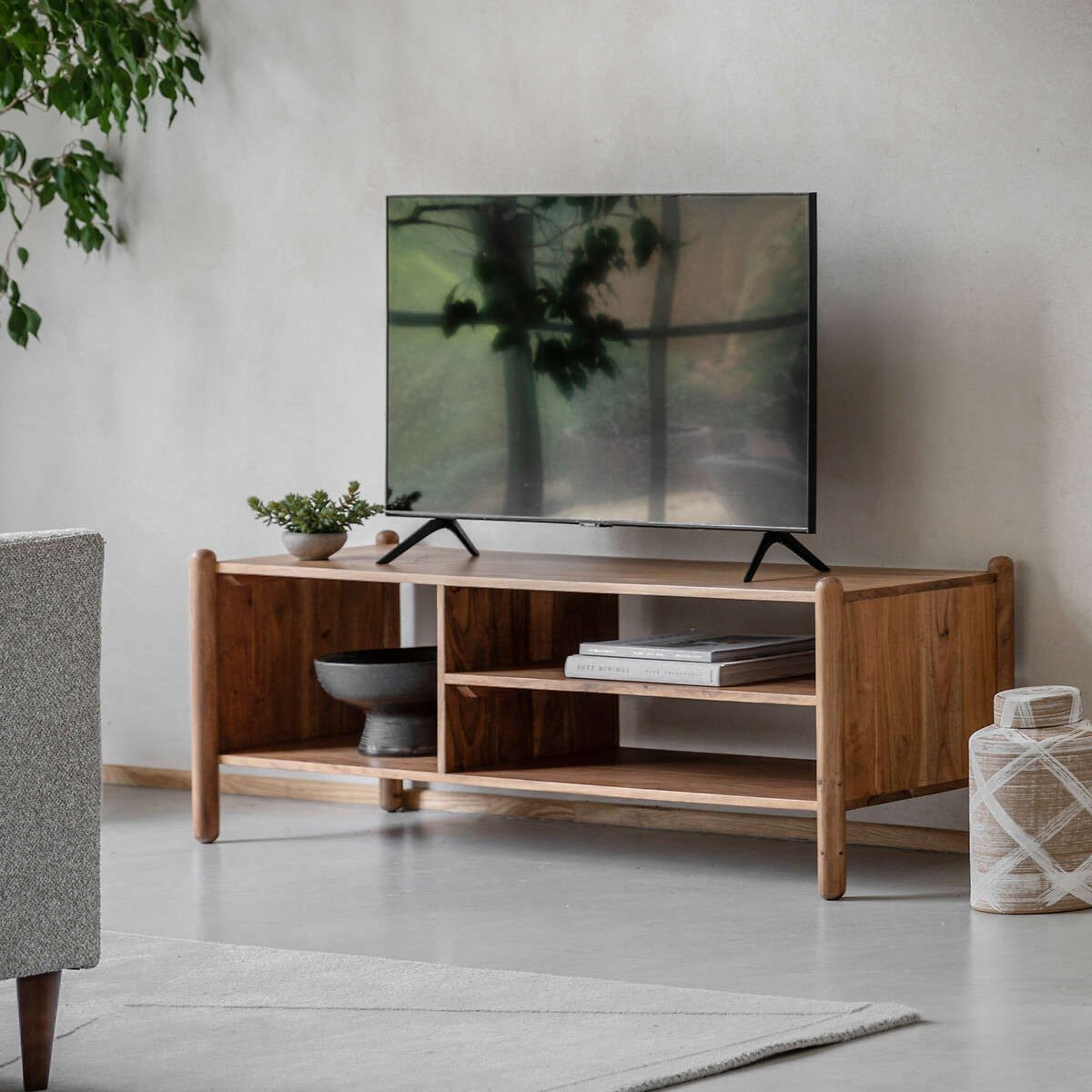 Chico Acacia Wood Media Unit natural, ÉDITÉ