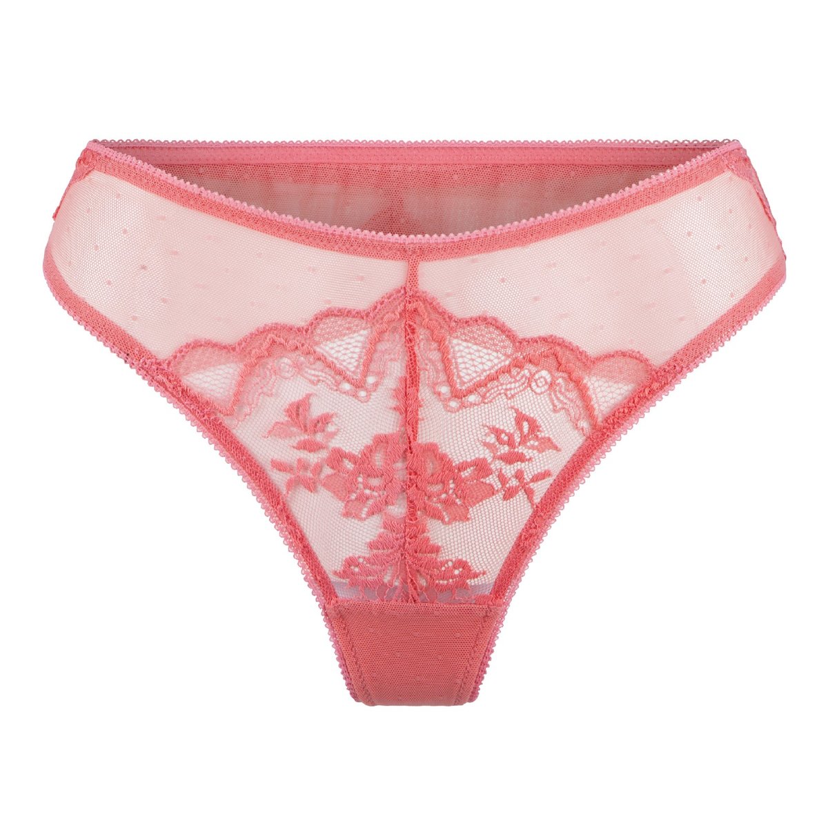 String en dentelle spiced coral, LINGADORE