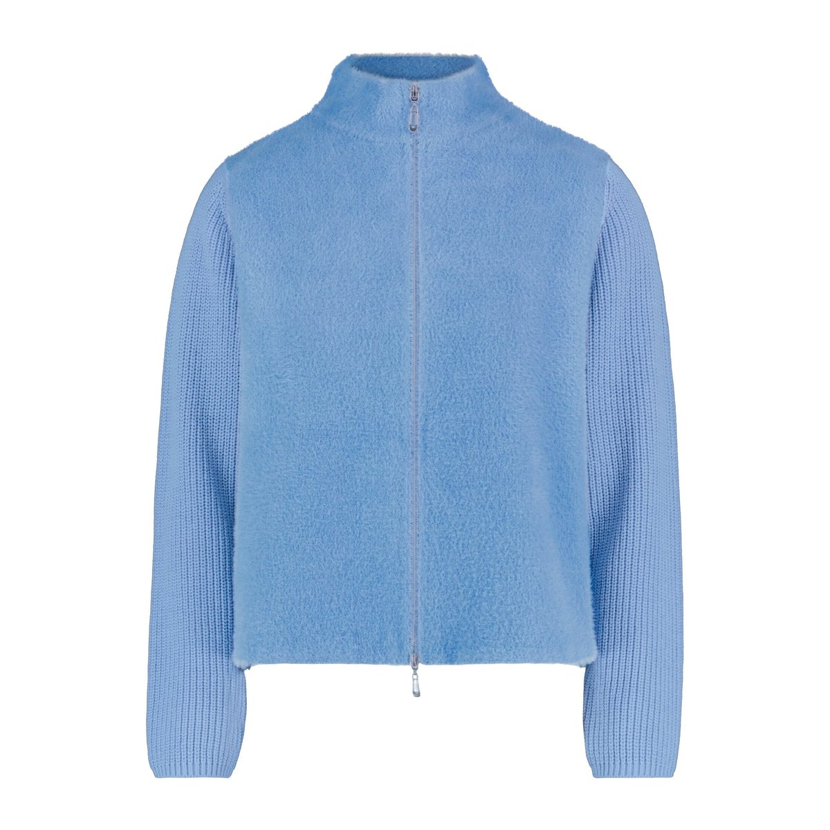 Cardigan en maille à fermeture zippée english manor, BETTY BARCLAY