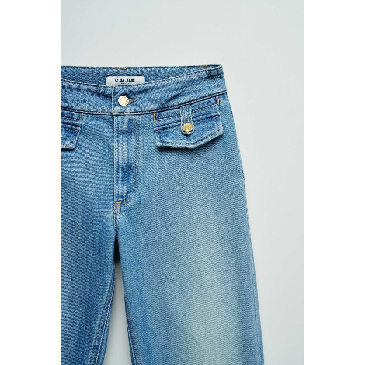 JEAN DESTINY PUSH UP BOOTCUT bleu, SALSA JEANS