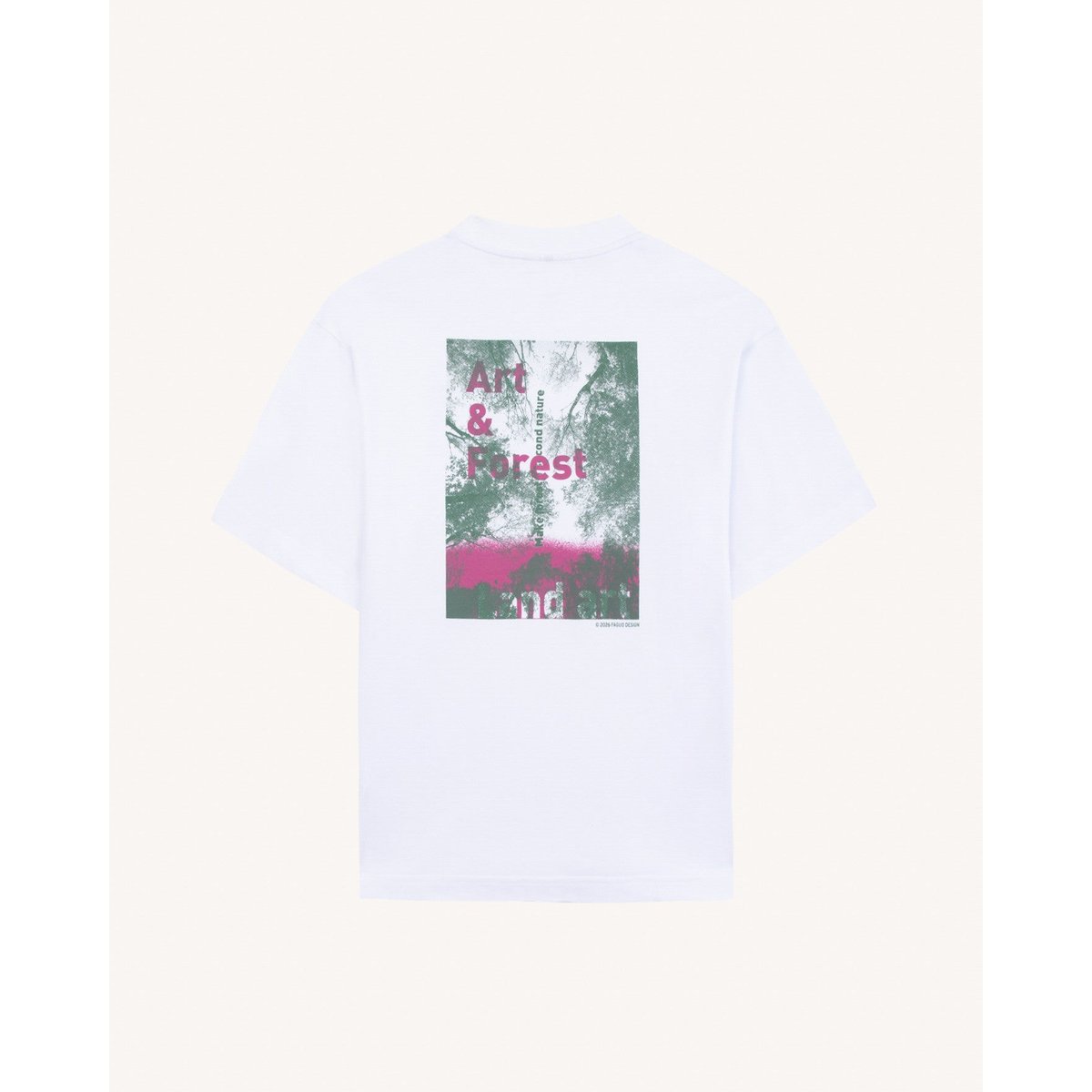 T-shirt YELLOWSTONE blanc, FAGUO