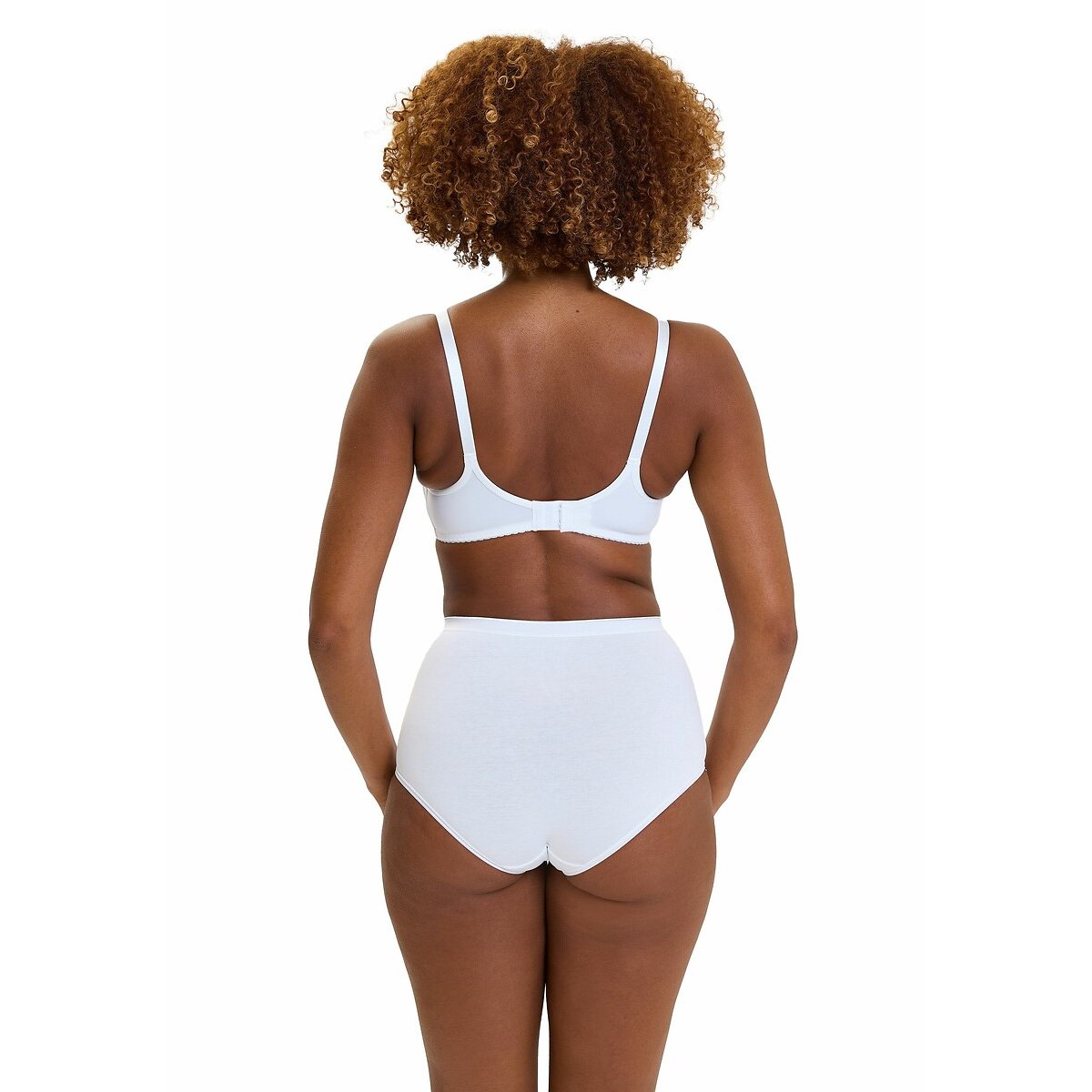 Reggiseno senza ferretti allattamento New Caress bianco, SANS COMPLEXE