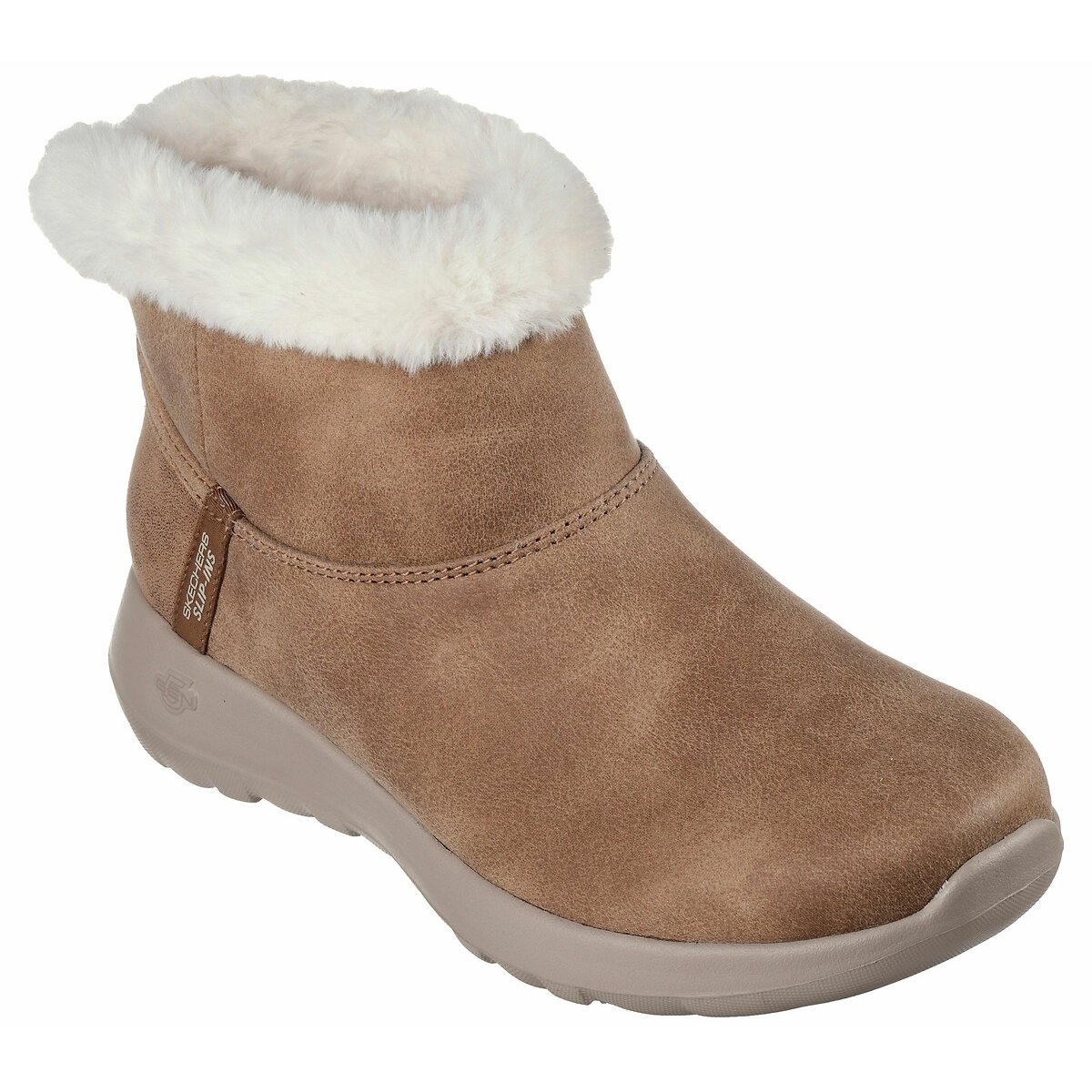 Slip-Ins: On-The-Go Joy - Cozy Dream Ankle Boots brown, SKECHERS