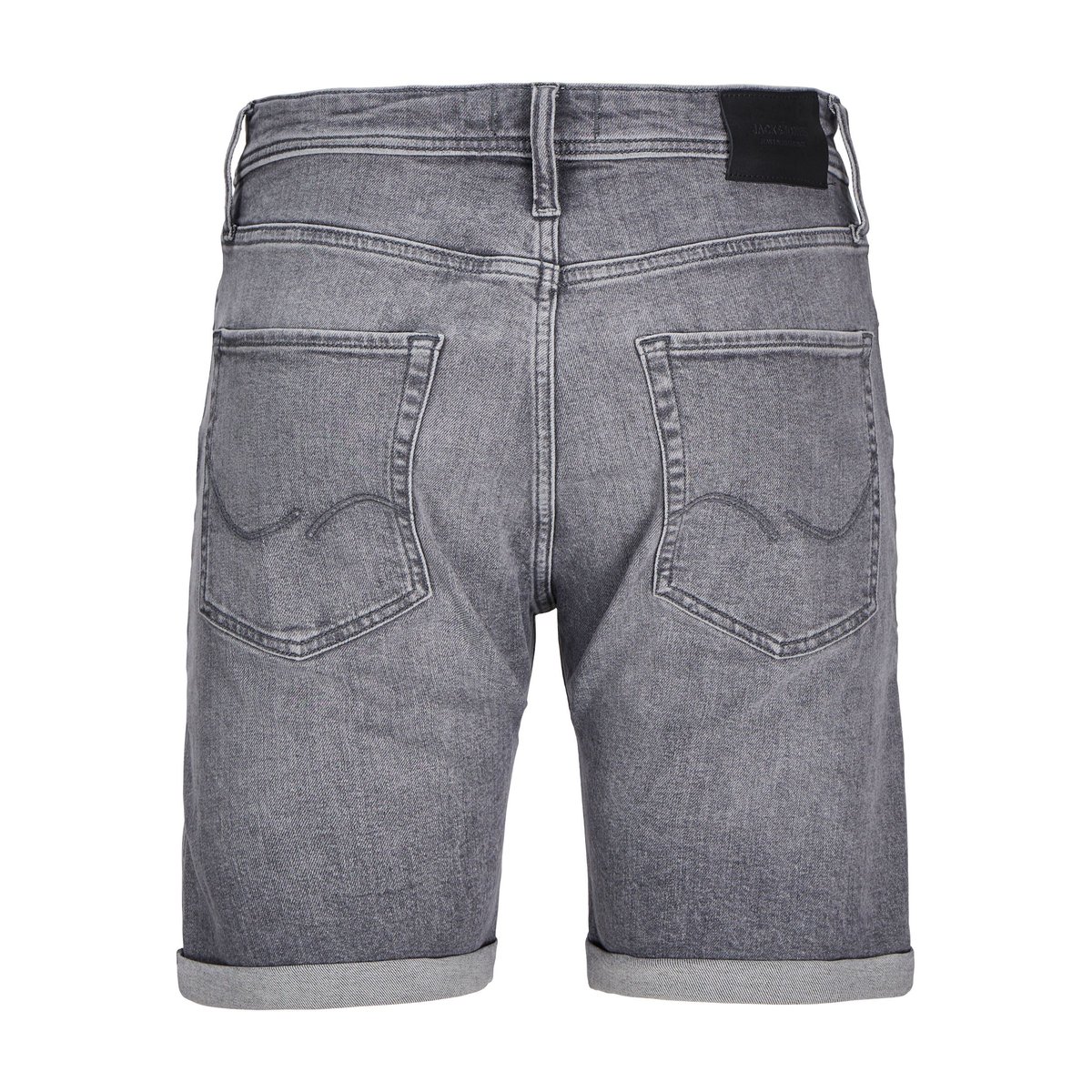 Short en jean regular grey denim, JACK & JONES