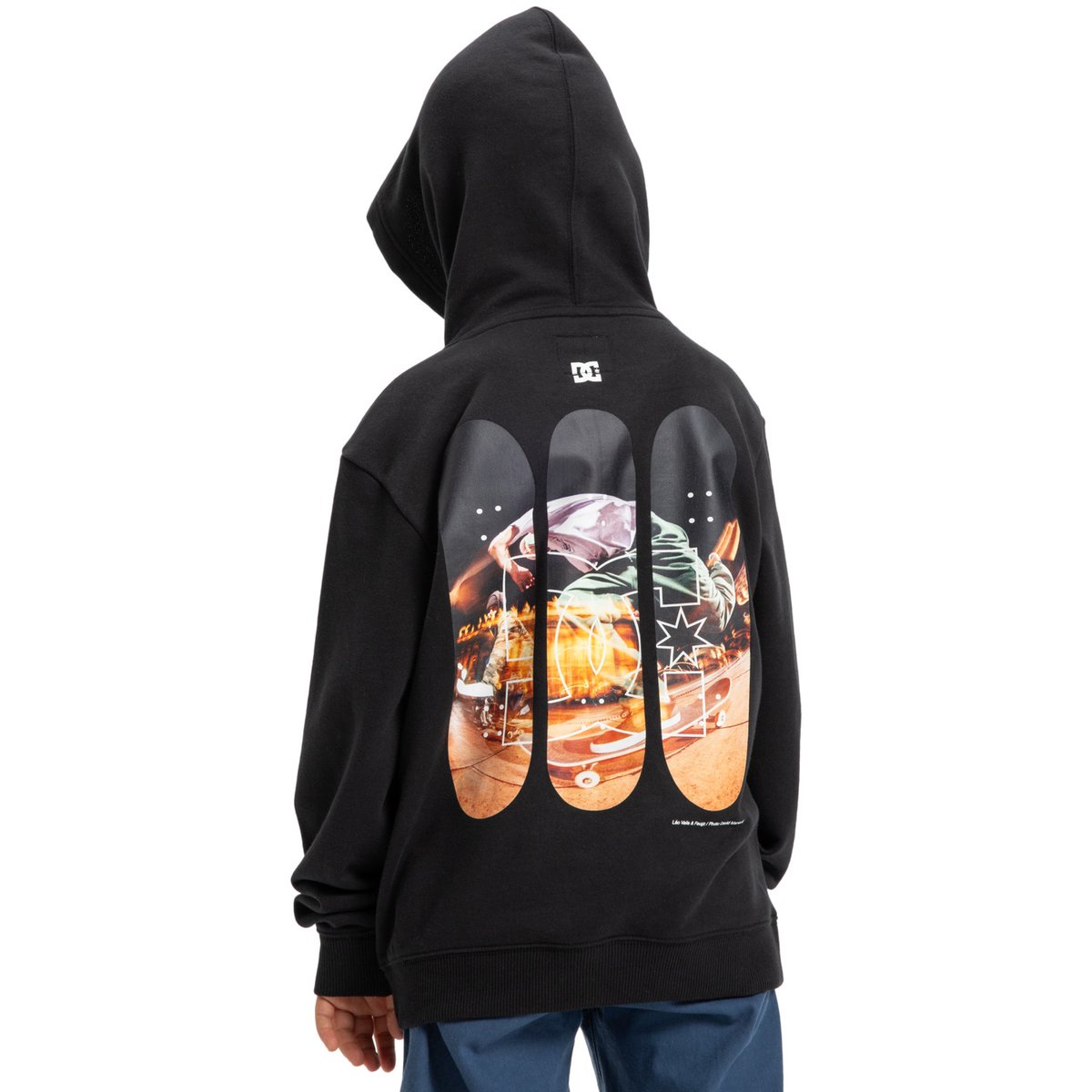 Sweat à capuche. noir black, DC SHOES