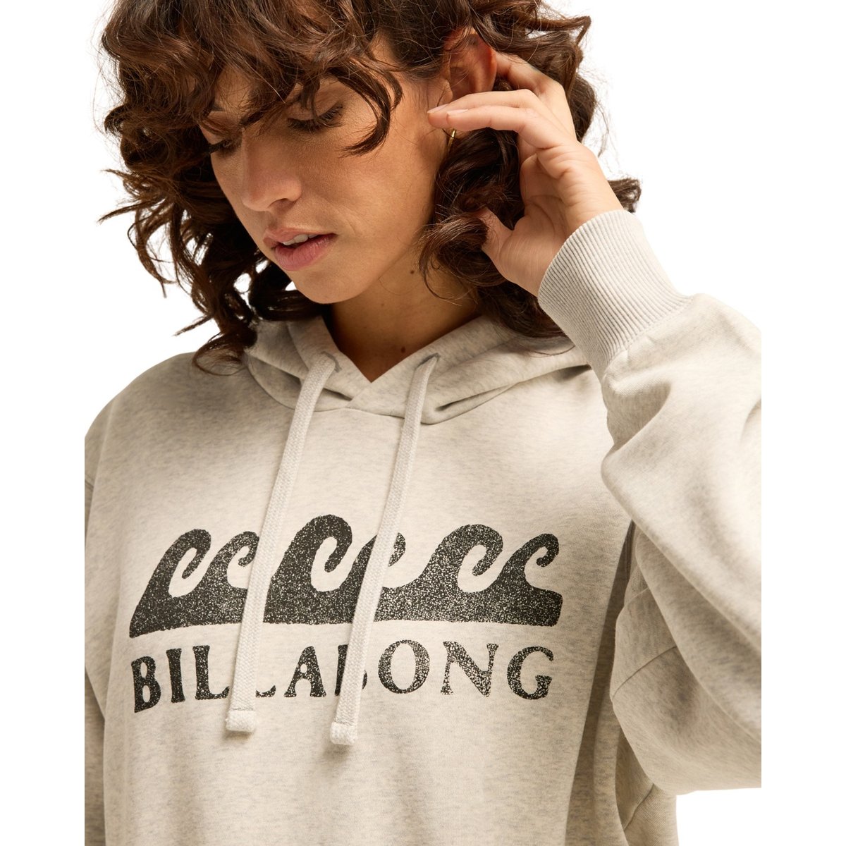 Sweat SURFING IN TOWN gris grey heather, BILLABONG