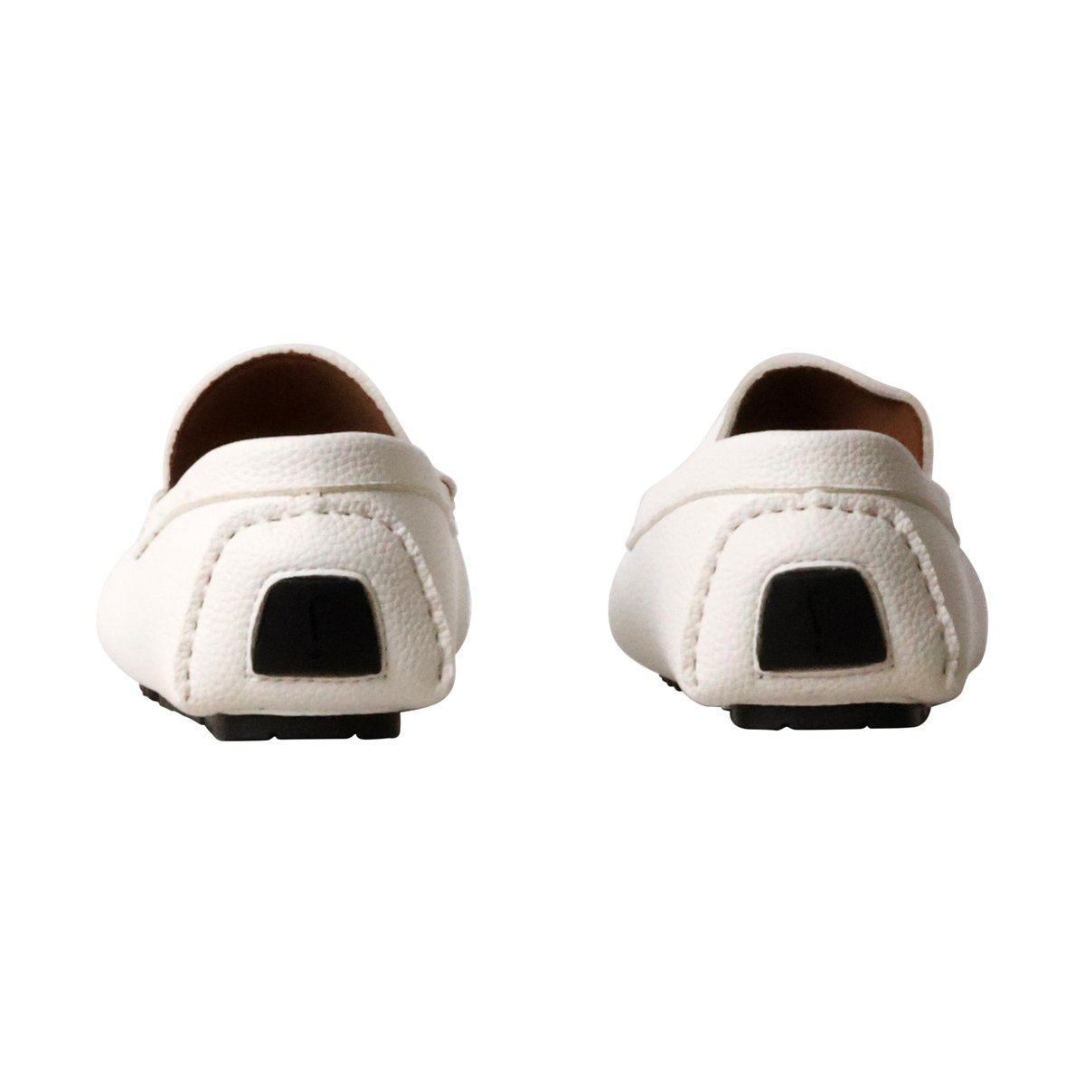 Mocassin Basse à Enfiler blanc, ENZO MARCONI