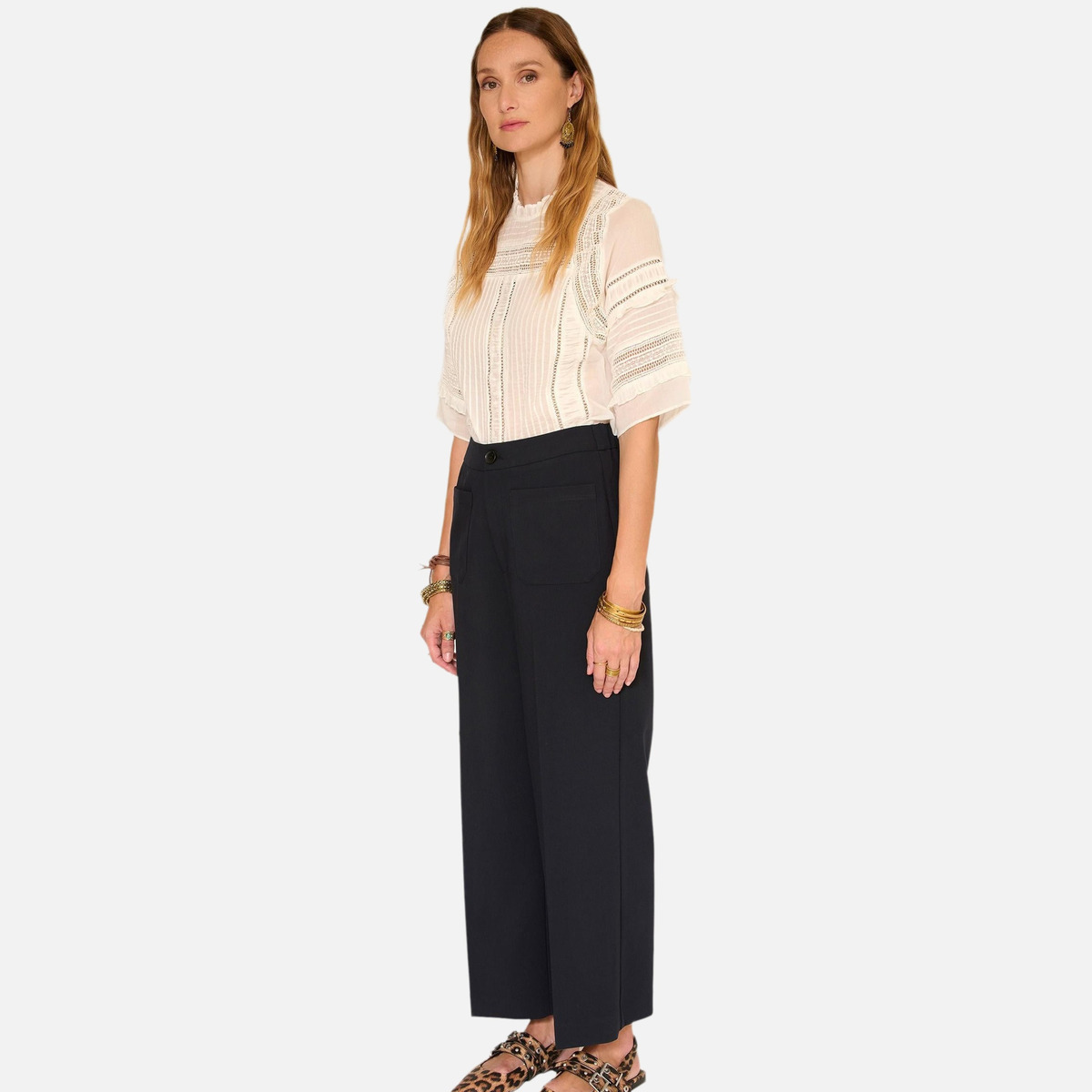 Pantalon PACOLINO 26s bleu marine, MKT STUDIO